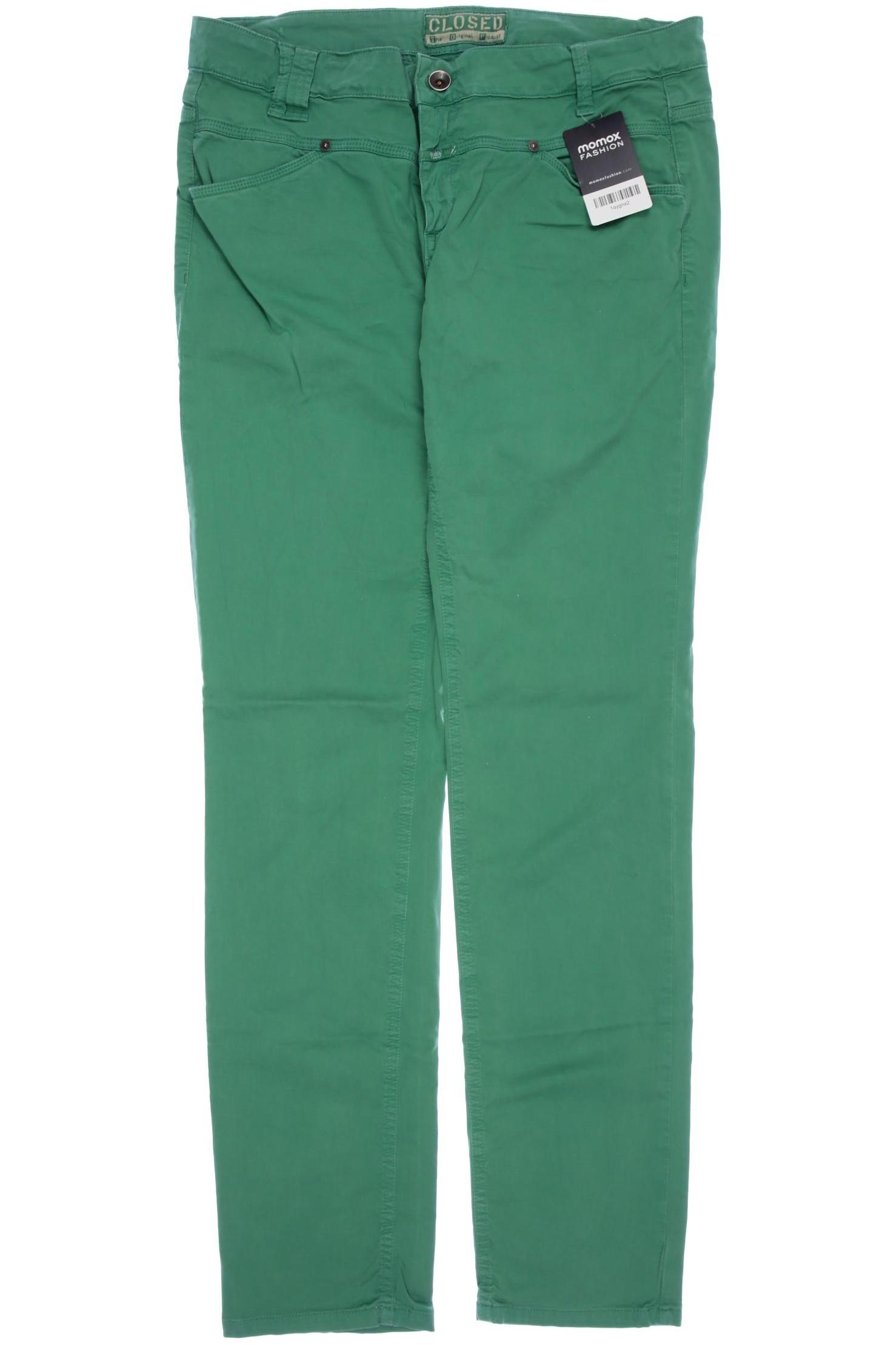 Thumbnail - Closed Damen Stoffhose, grün, Gr. 48