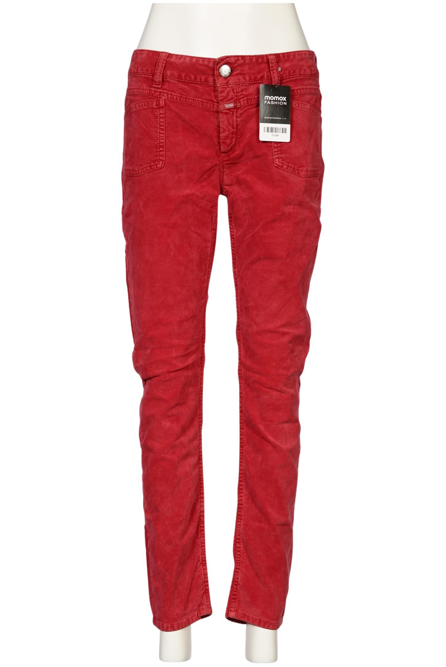 

Closed Damen Stoffhose, rot, Gr. 28