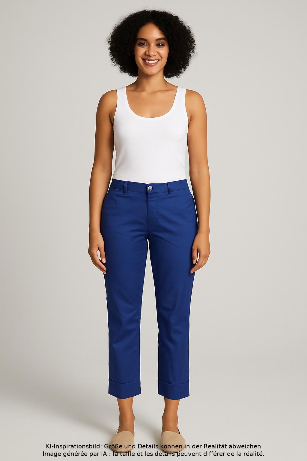 

Closed Damen Stoffhose, blau, Gr. 25