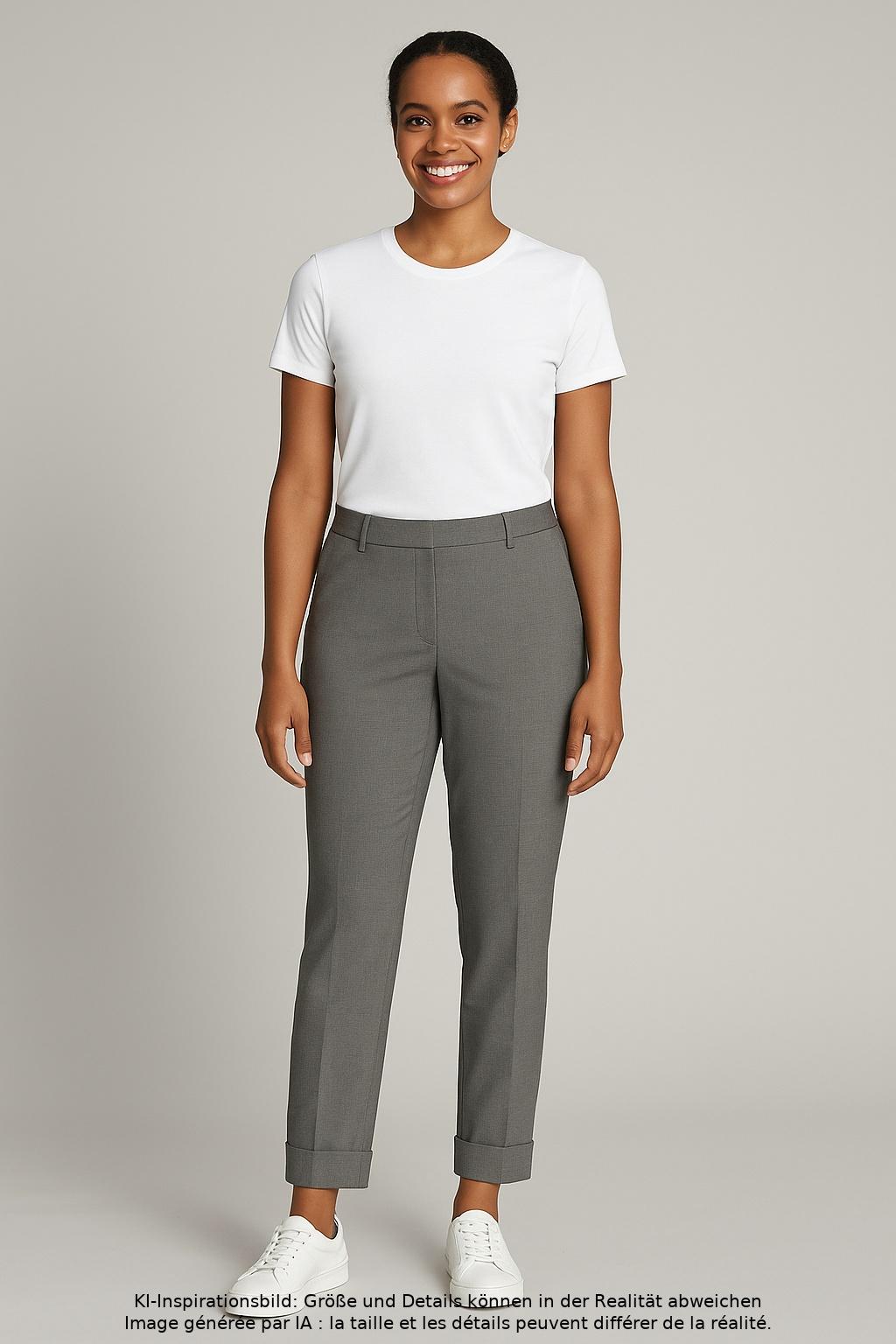 

Closed Damen Stoffhose, grau, Gr. 30