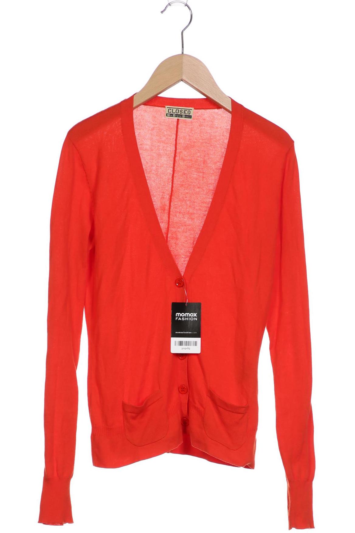 

Closed Damen Strickjacke, orange