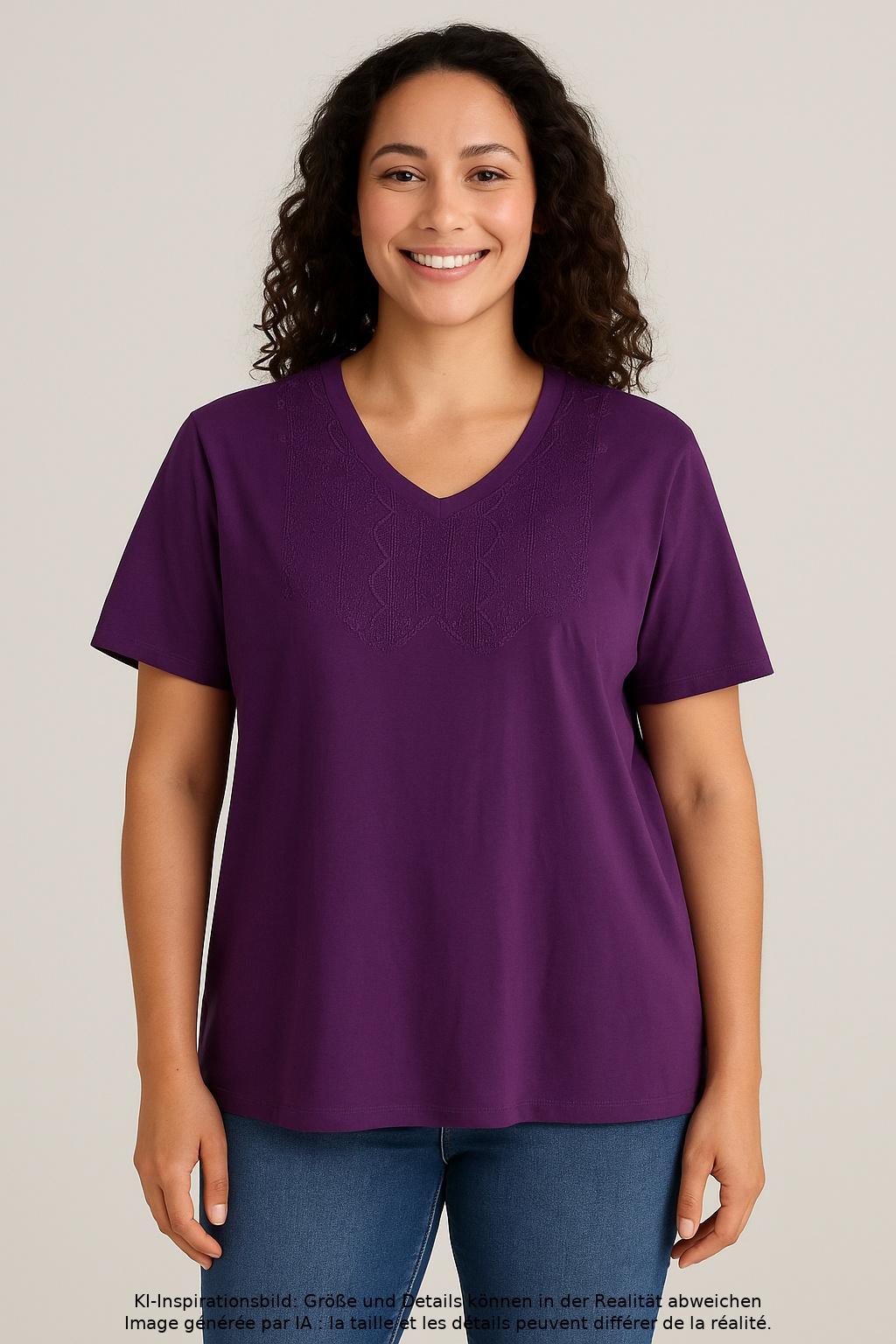 

Closed Damen T-Shirt, flieder, Gr. 42