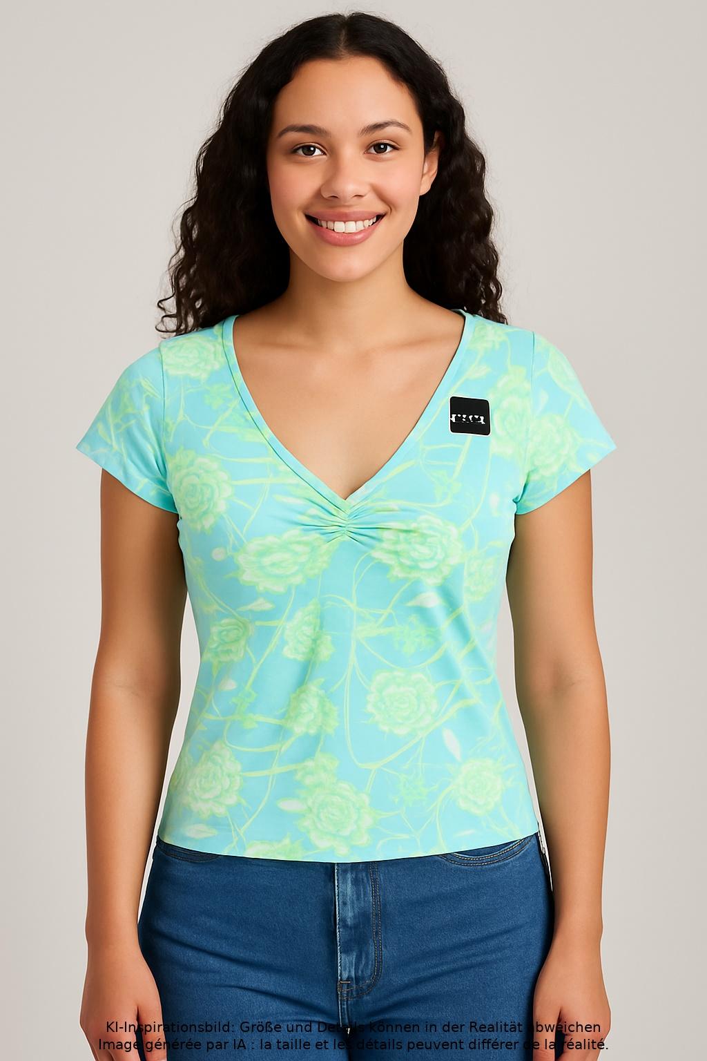 

Closed Damen T-Shirt, mehrfarbig, Gr. 42