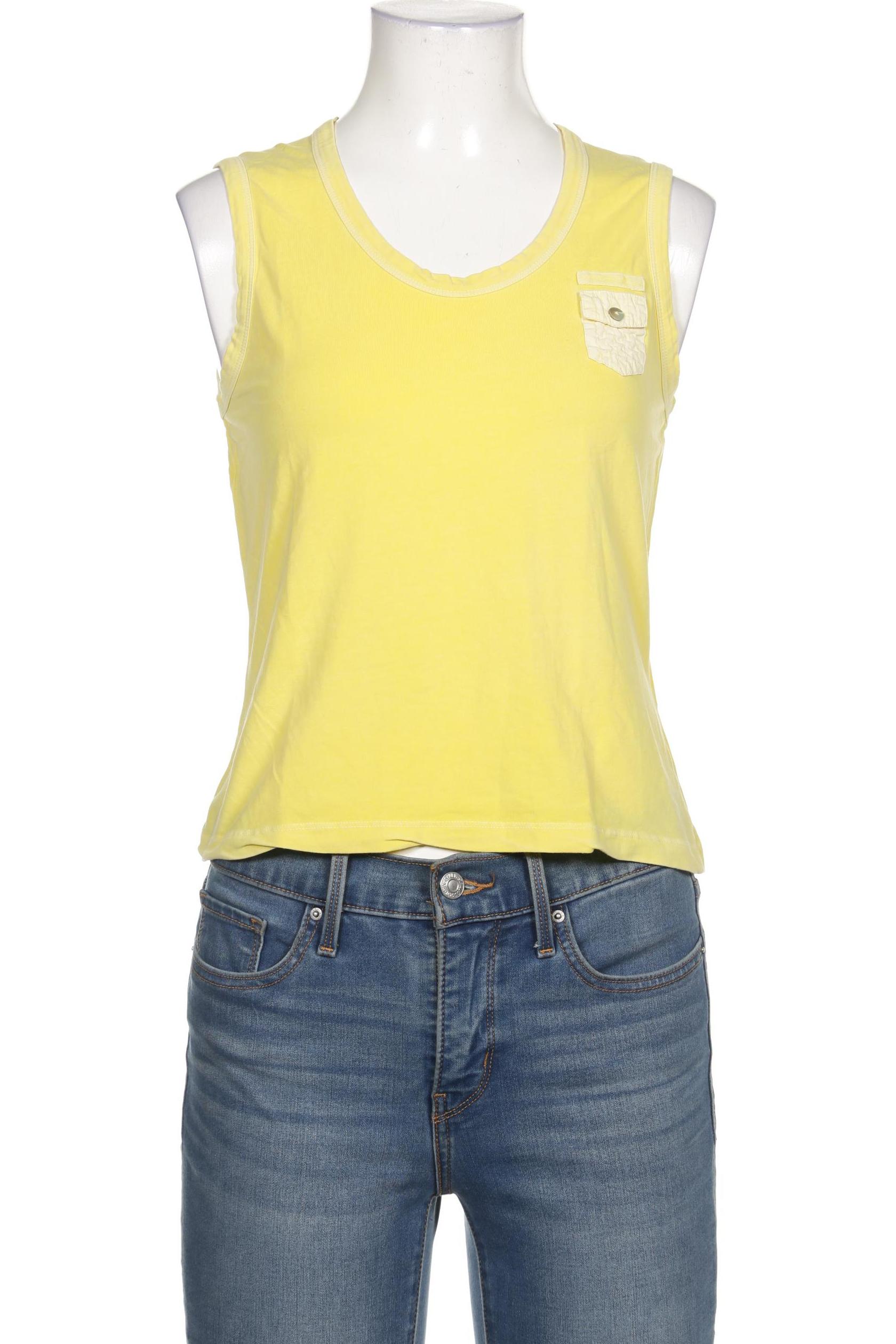 

Closed Damen Top, gelb
