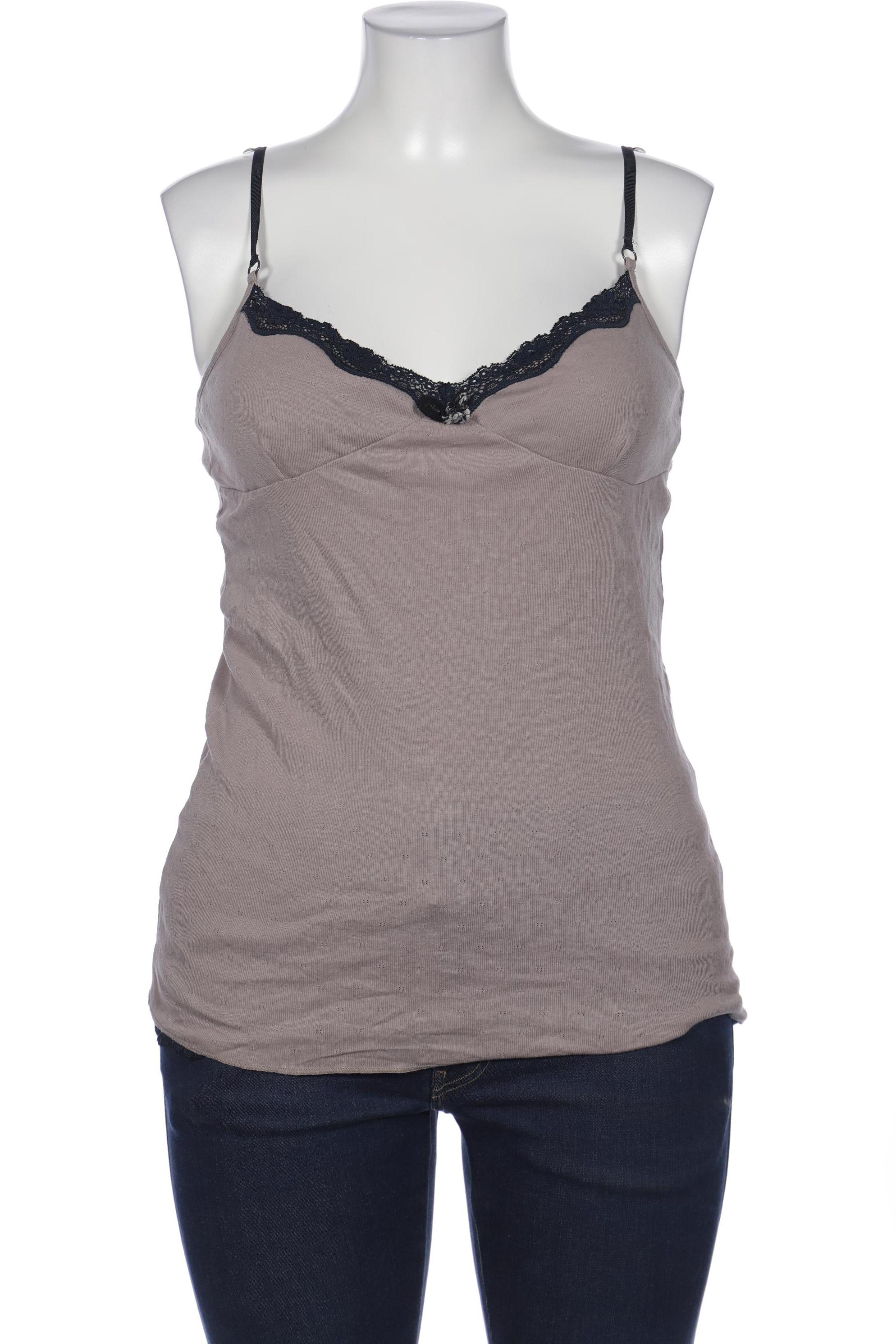 

Closed Damen Top, braun