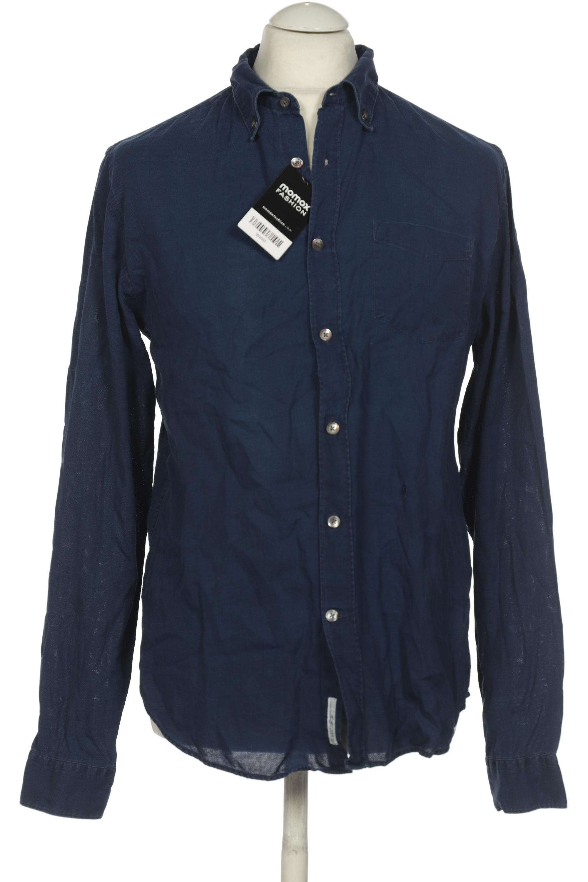 

Closed Herren Hemd, marineblau