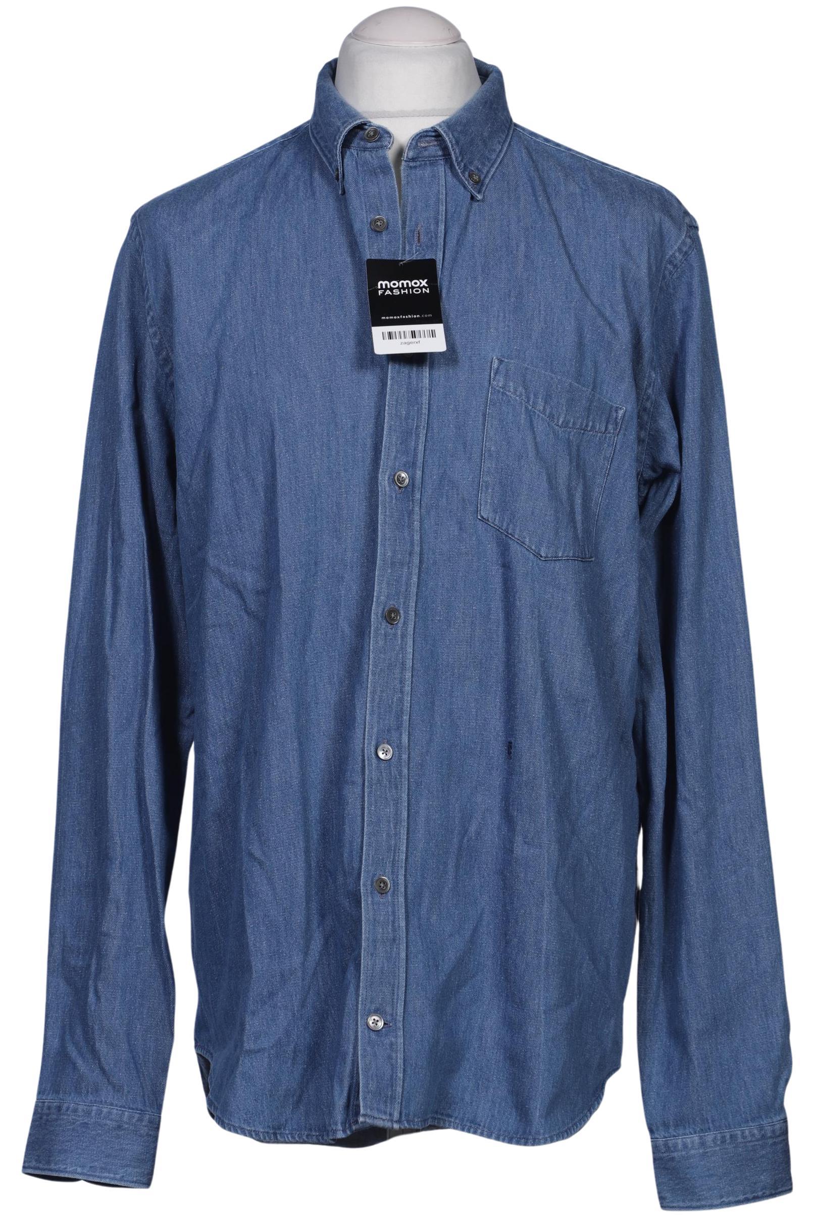 Thumbnail - Closed Herren Hemd, blau, Gr. 54