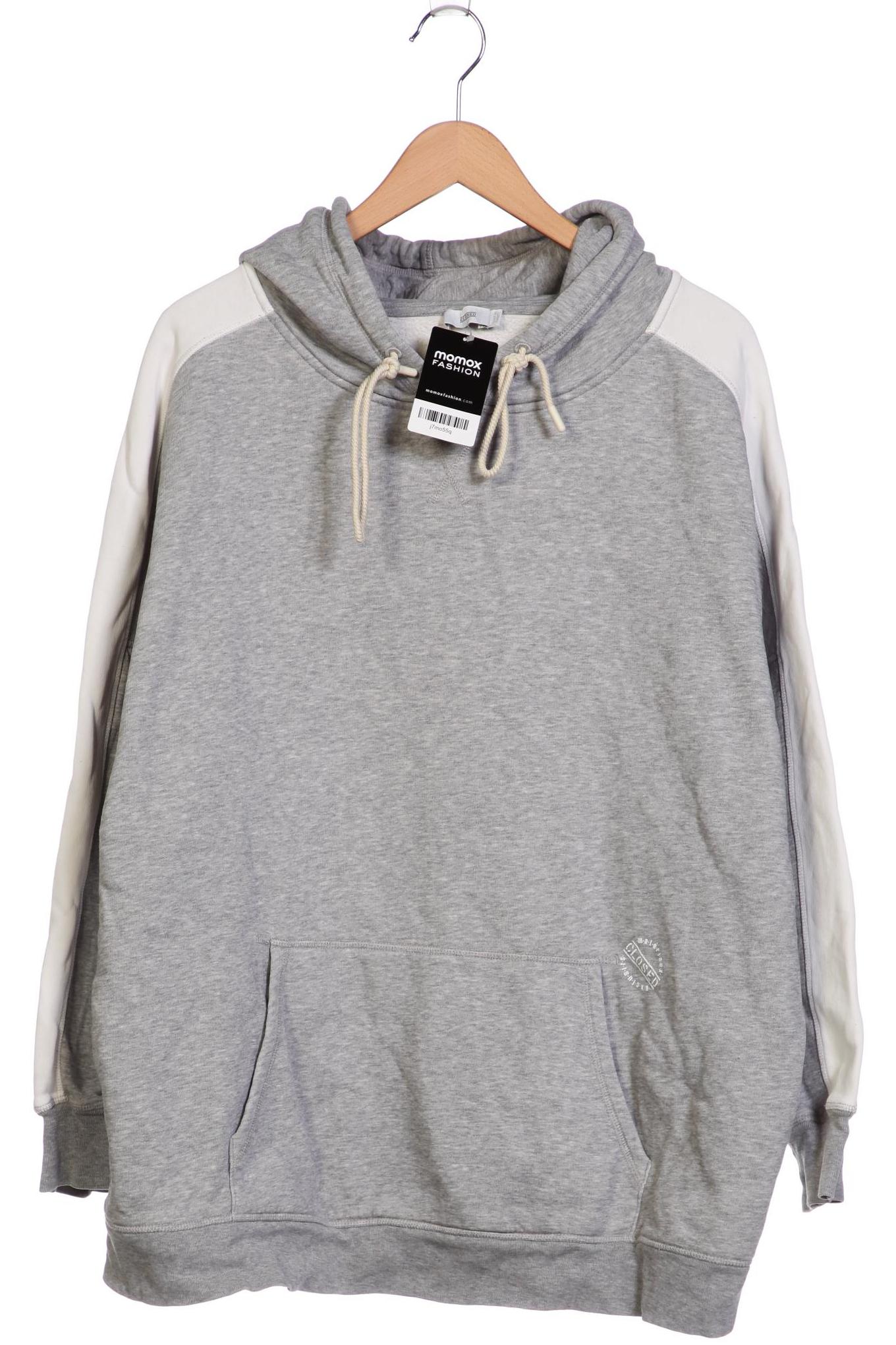 

Closed Herren Kapuzenpullover, grau, Gr. 52