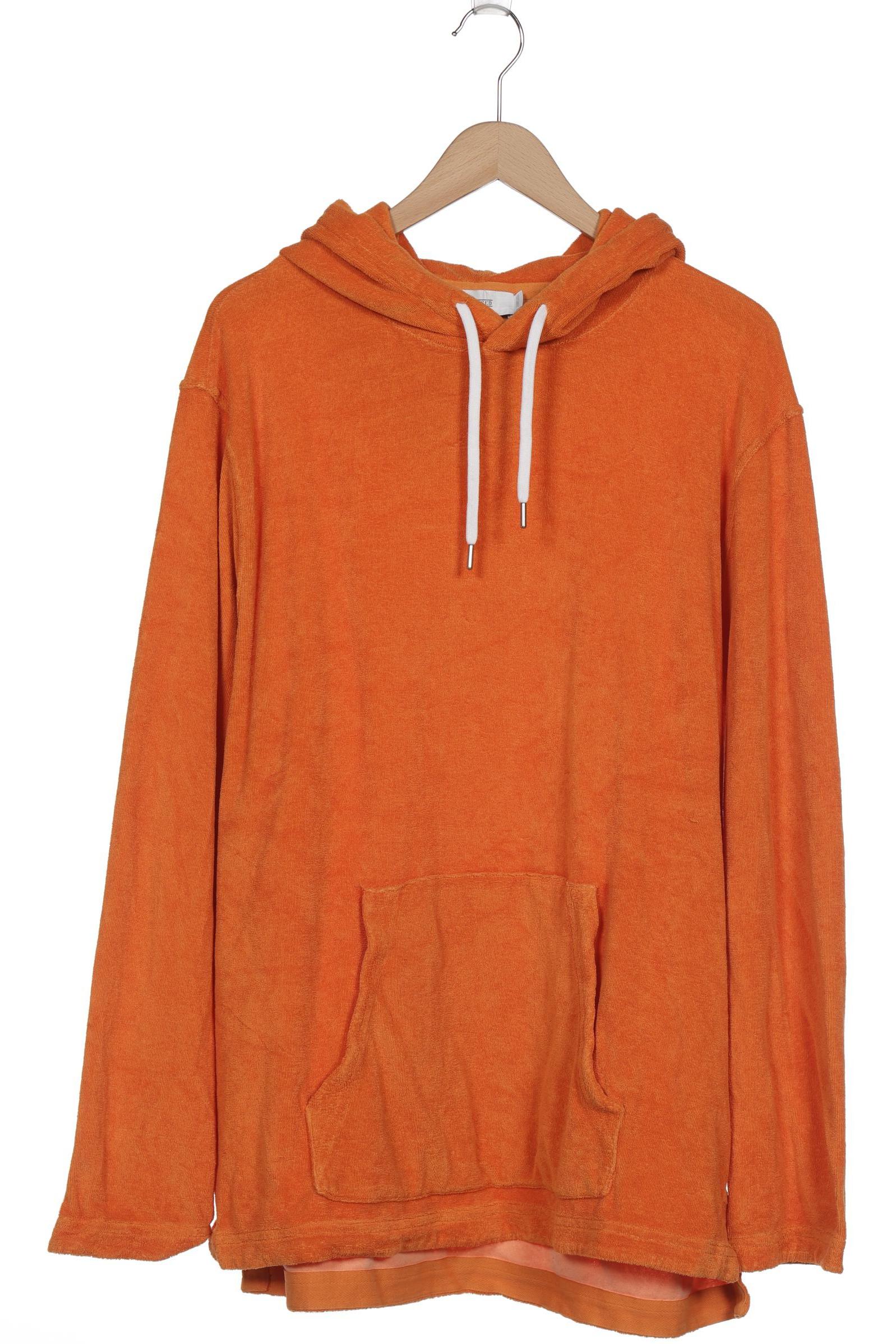 

Closed Herren Kapuzenpullover, orange