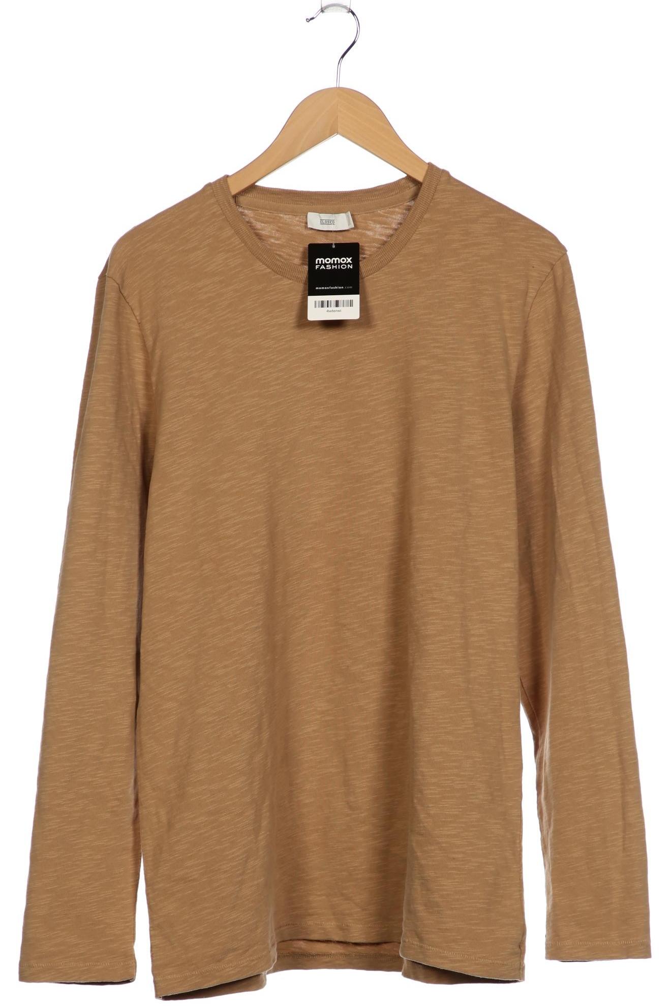 

Closed Herren Langarmshirt, beige, Gr. 52