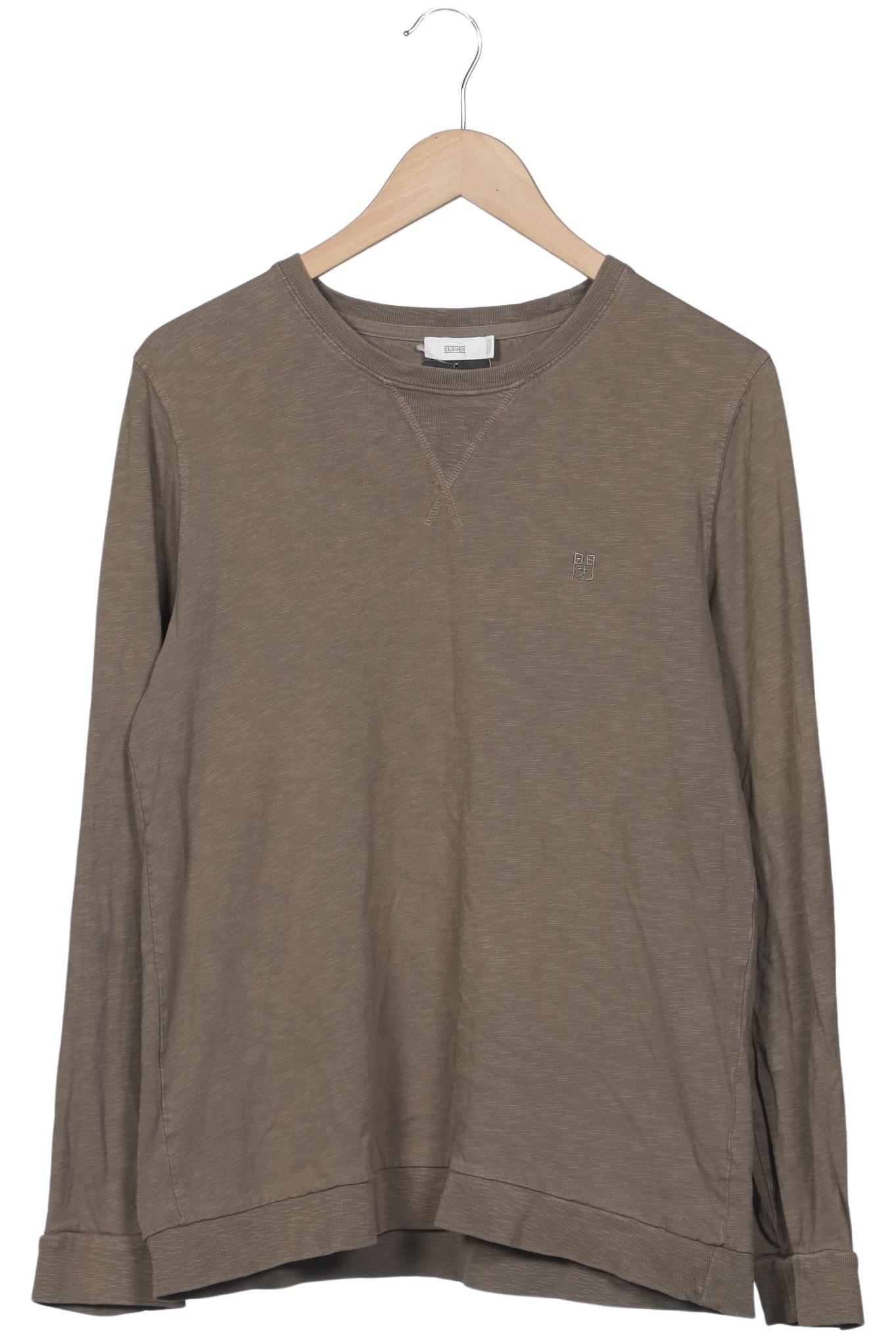 Thumbnail - Closed Herren Langarmshirt, braun, Gr. 48