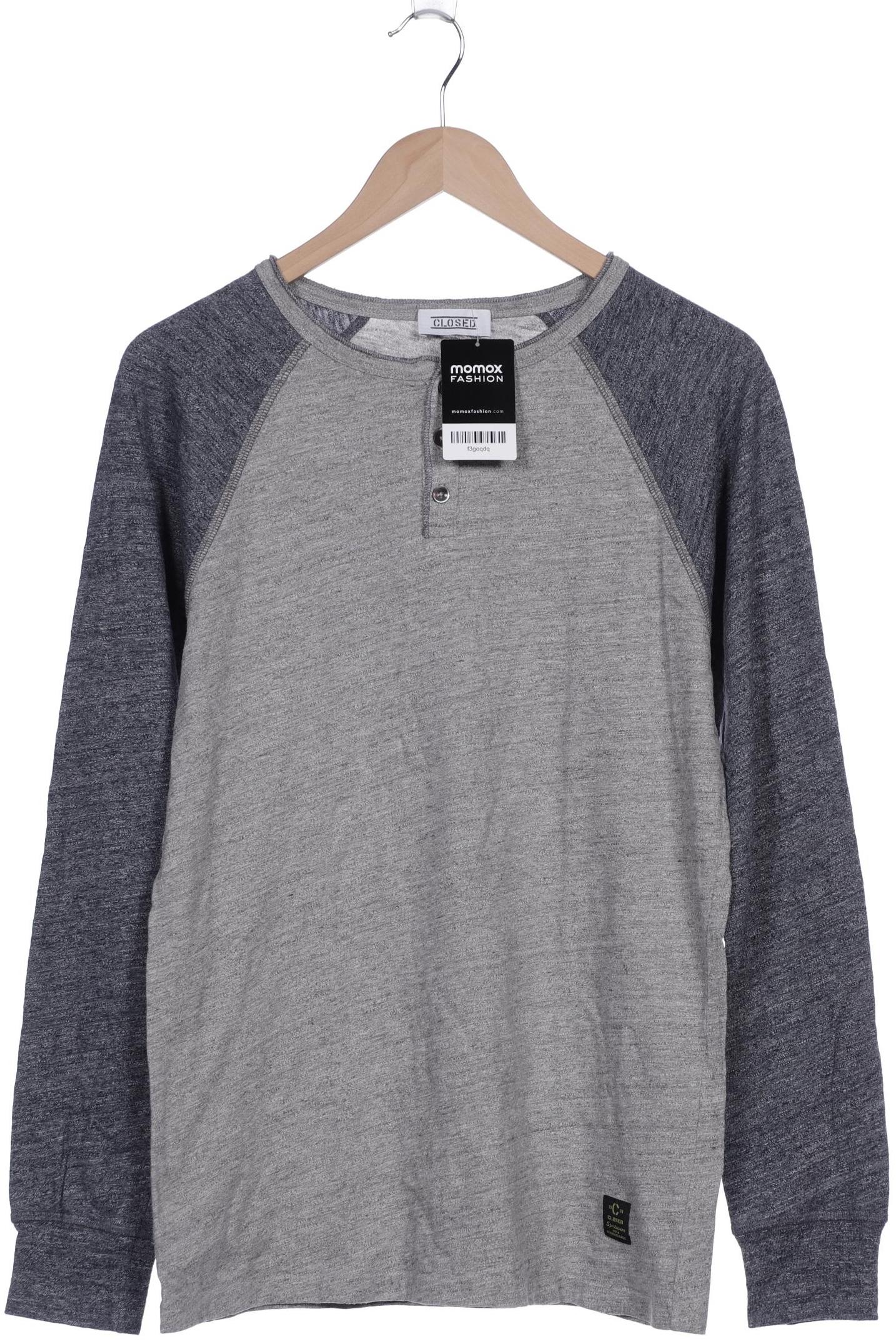 

Closed Herren Langarmshirt, grau