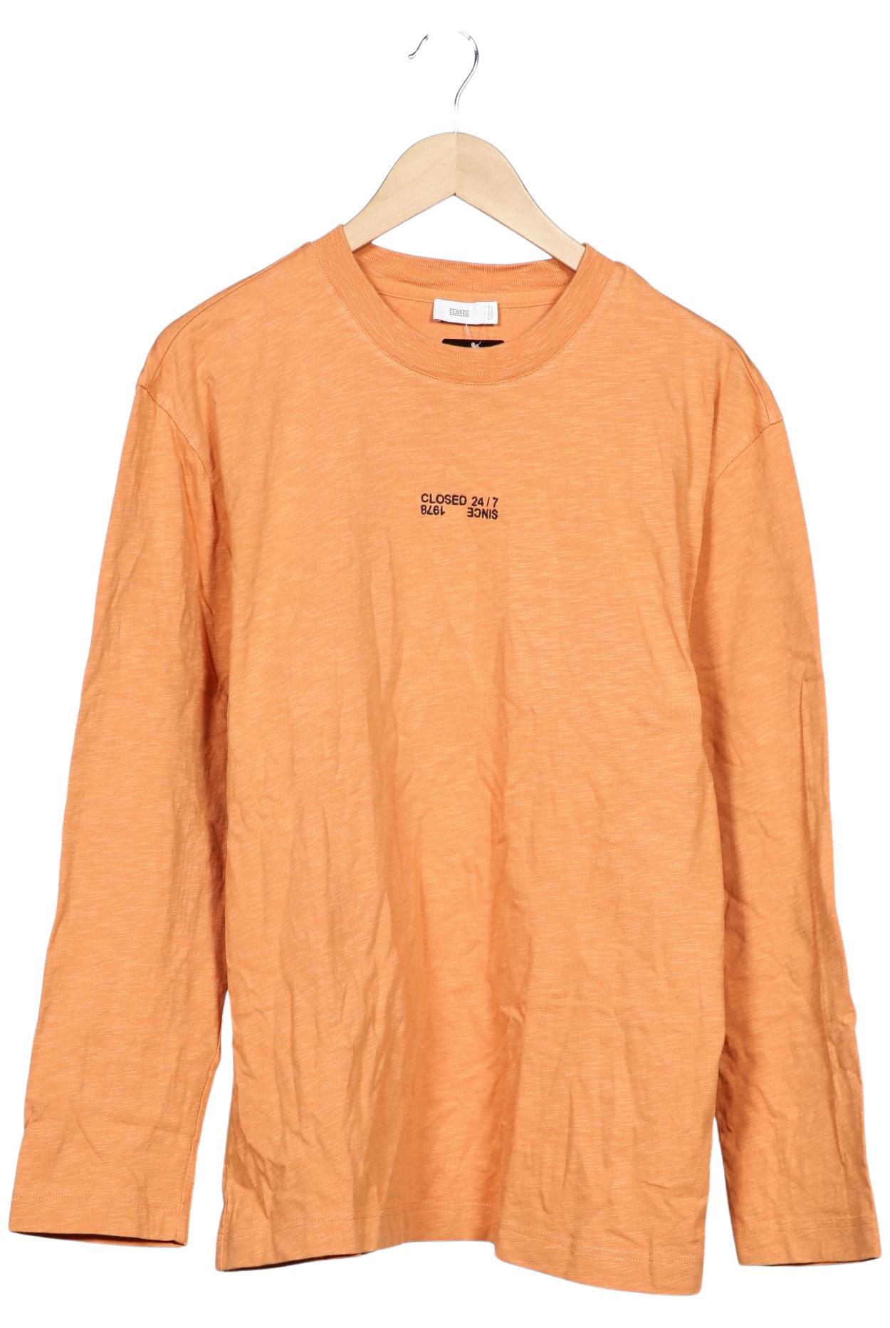 Thumbnail - Closed Herren Langarmshirt, orange, Gr. 48