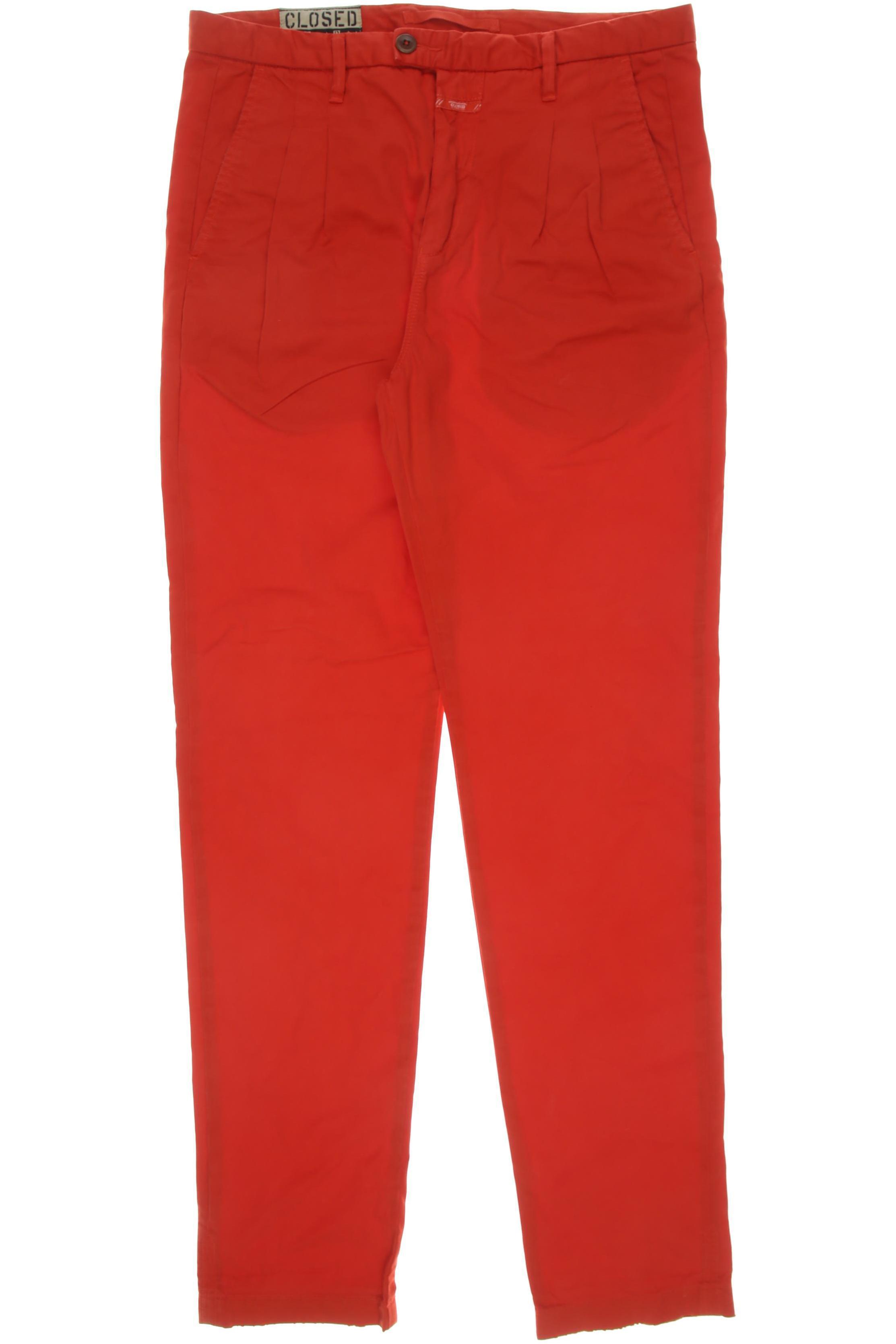 Thumbnail - Closed Herren Stoffhose, rot, Gr. 31