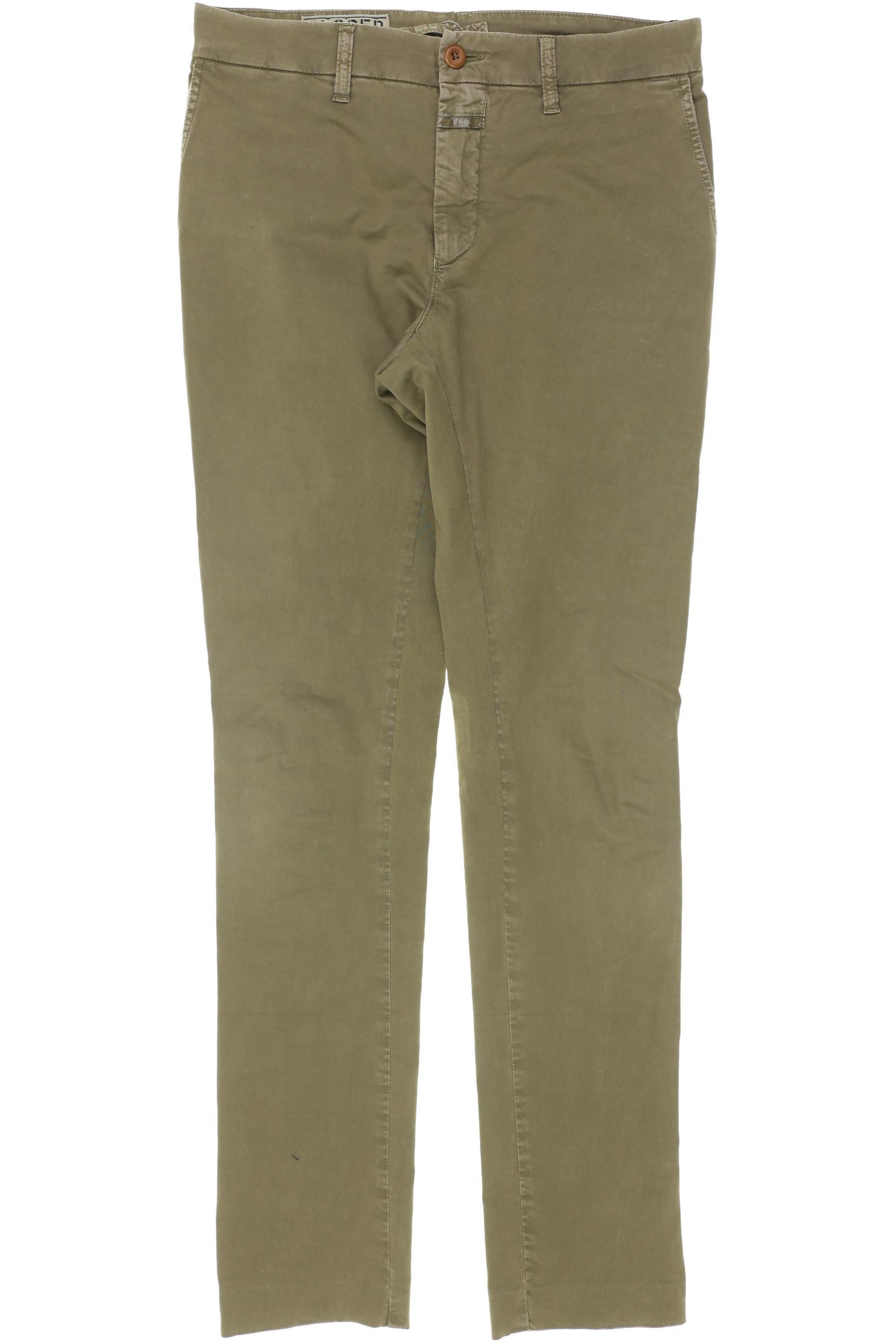 Thumbnail - Closed Herren Stoffhose, grün, Gr. 31