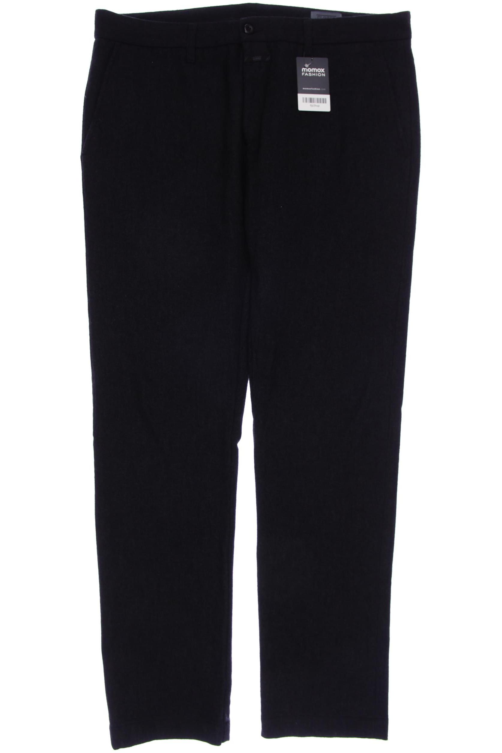 

Closed Herren Stoffhose, schwarz