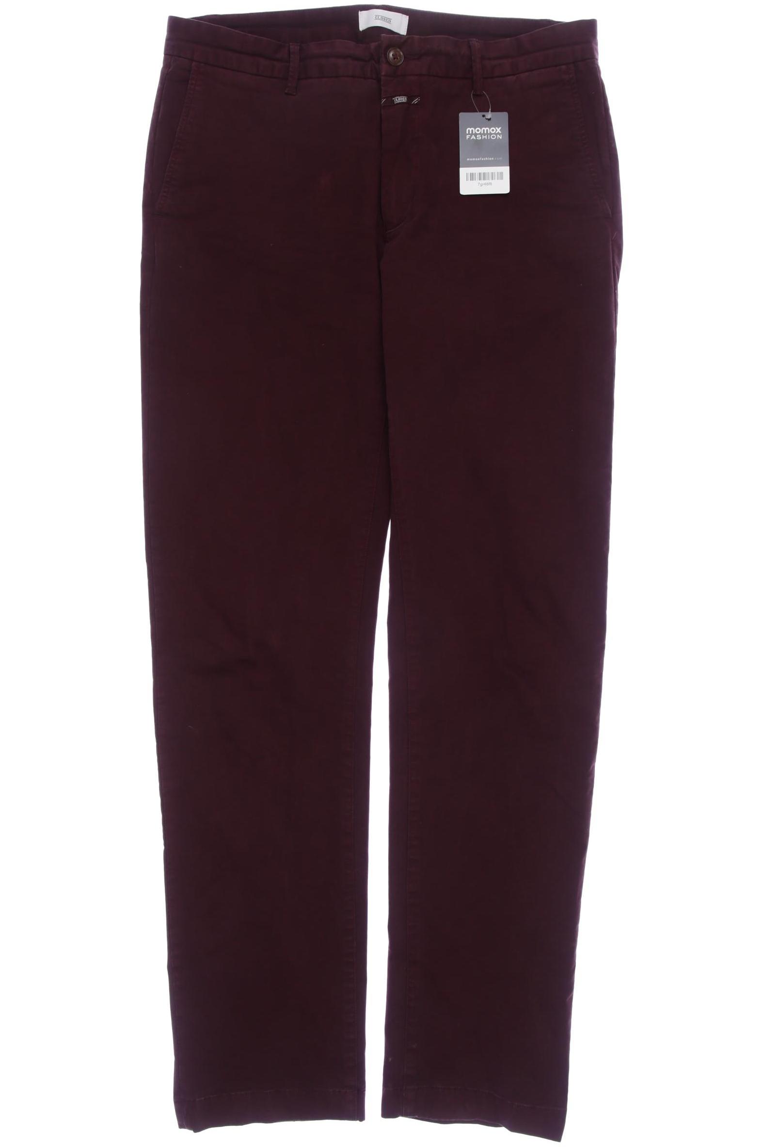 

Closed Herren Stoffhose, bordeaux, Gr. 33