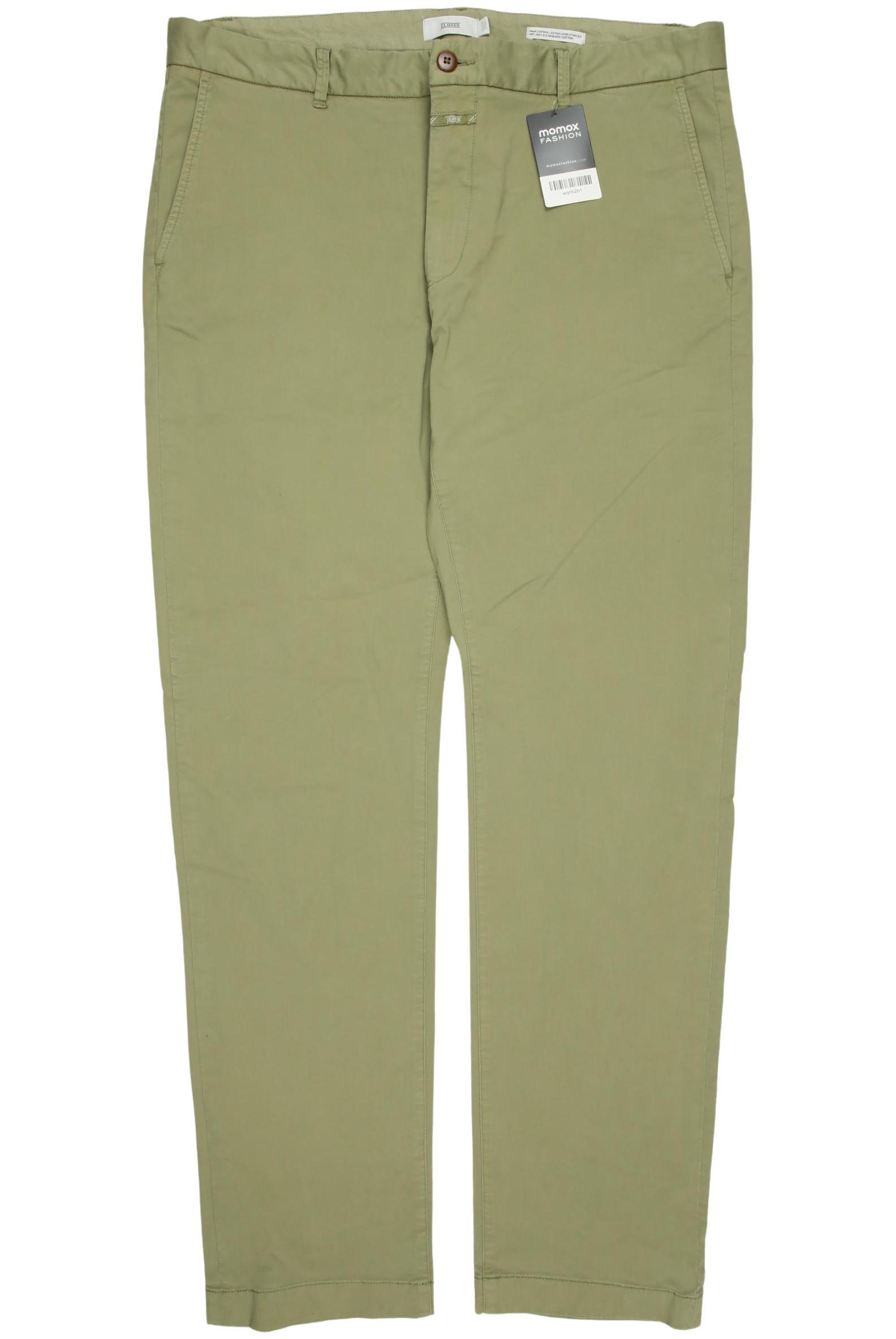 Thumbnail - Closed Herren Stoffhose, grün, Gr. 38