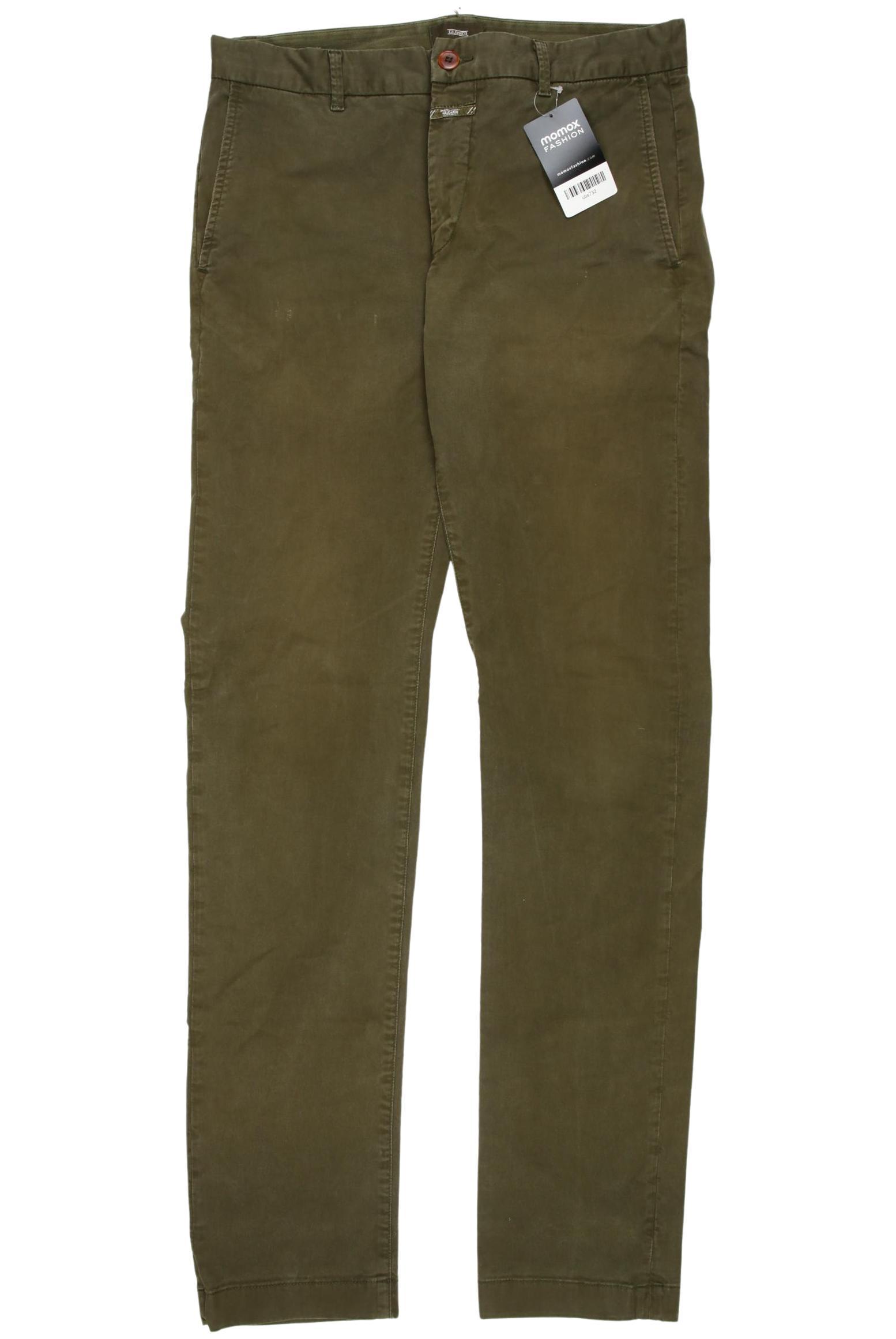 Thumbnail - Closed Herren Stoffhose, grün, Gr. 31