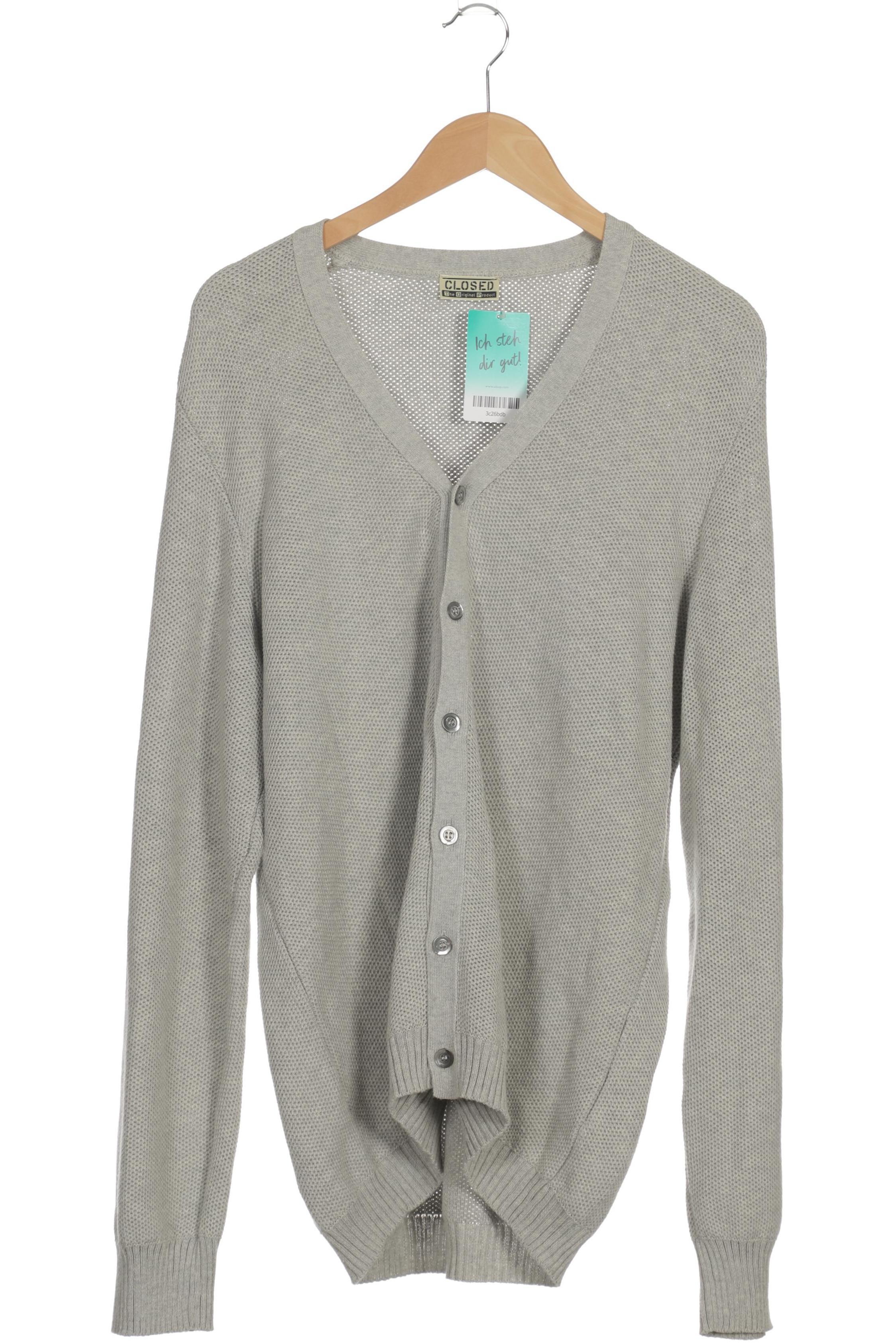 Thumbnail - Closed Herren Strickjacke, grau, Gr.