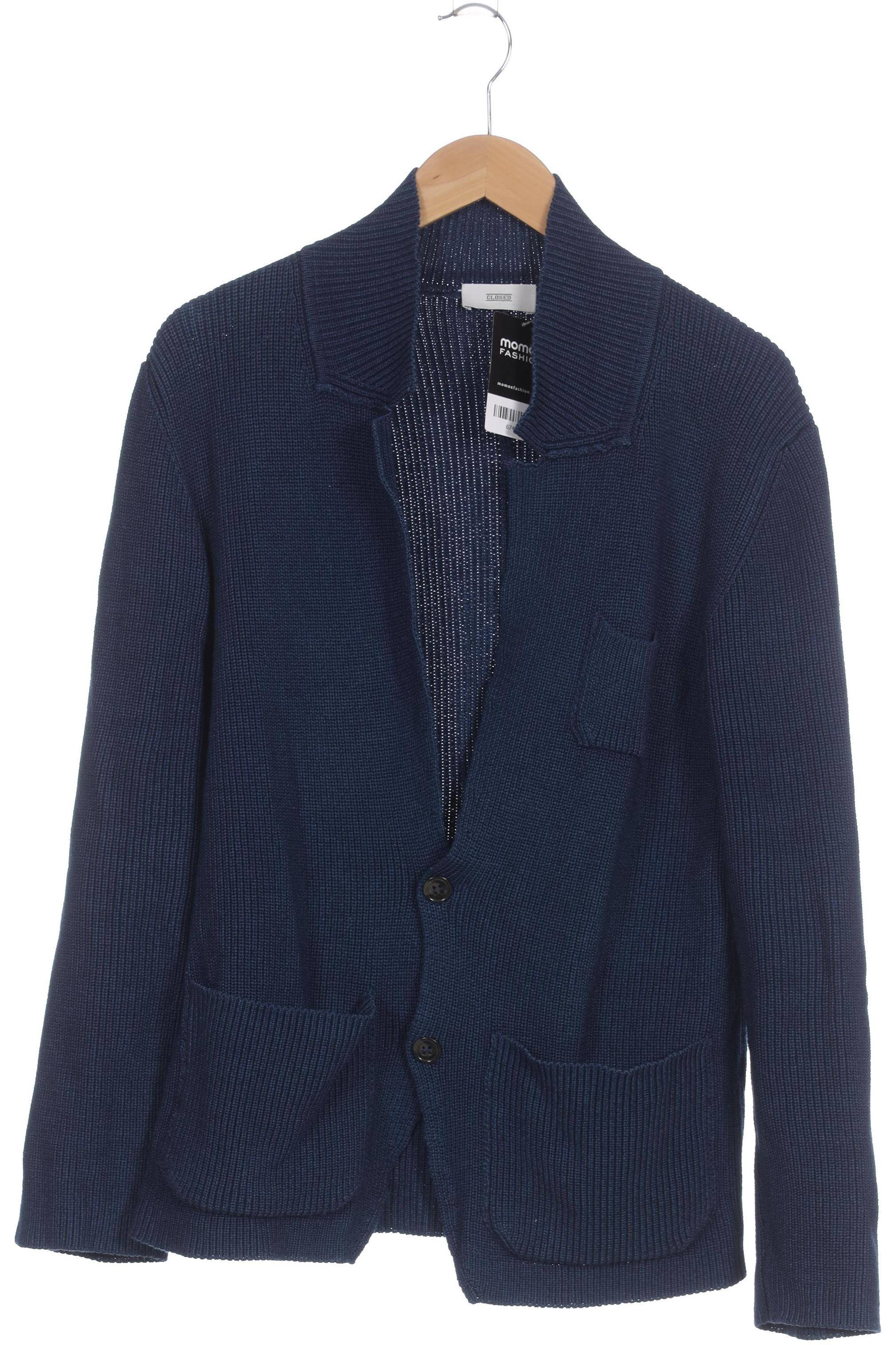 Thumbnail - Closed Herren Strickjacke, blau, Gr.
