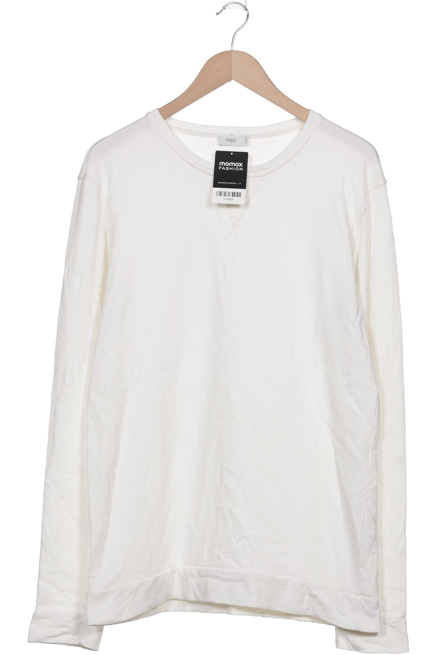 

Closed Herren Sweatshirt, cremeweiß, Gr. 52