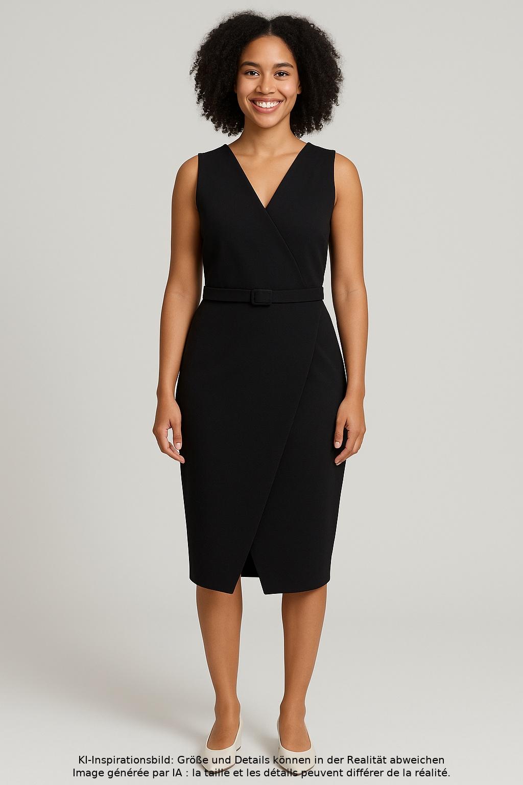 

Closet Damen Kleid, schwarz, Gr. 8