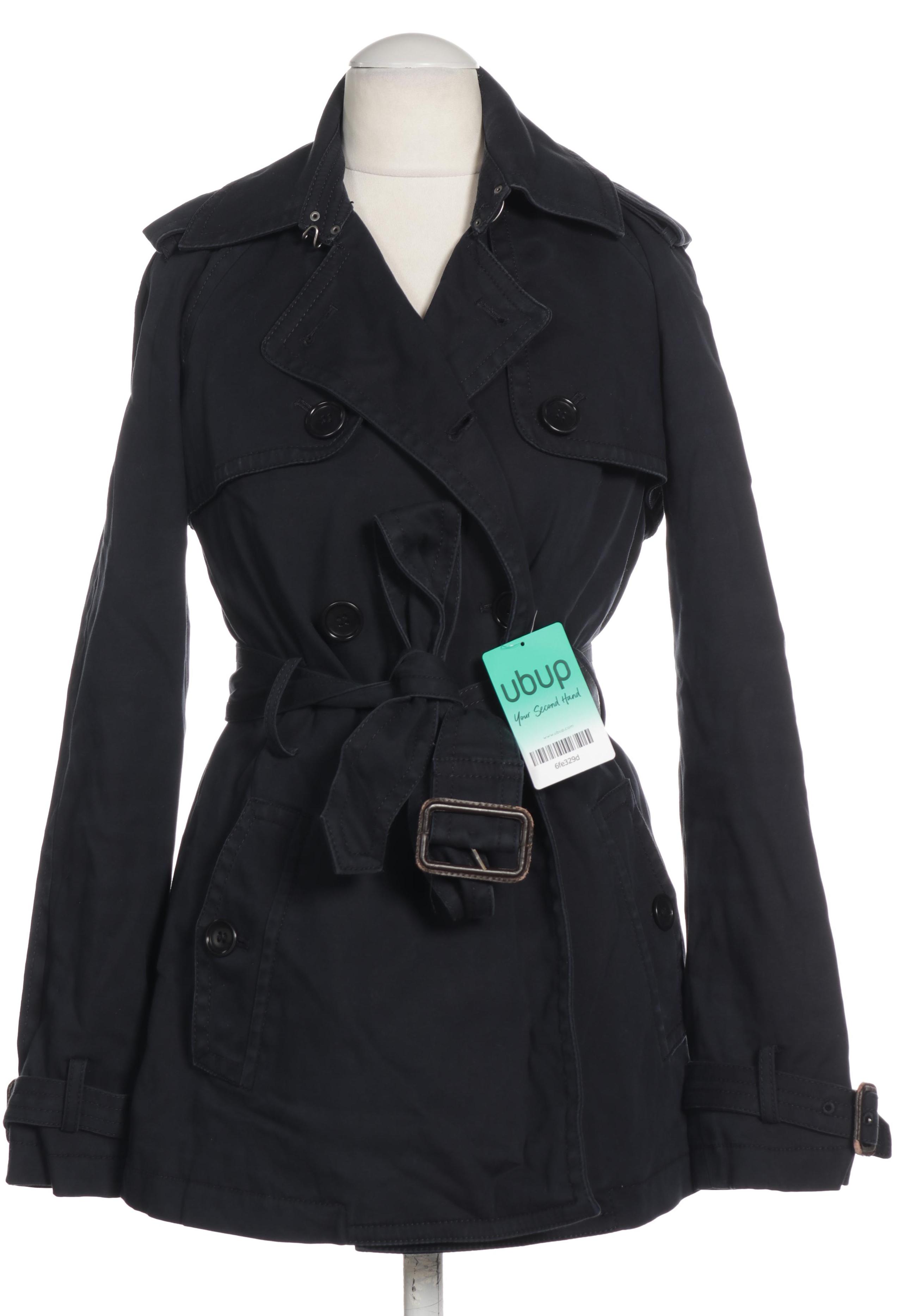 

Club Monaco Damen Mantel, blau, Gr. 34