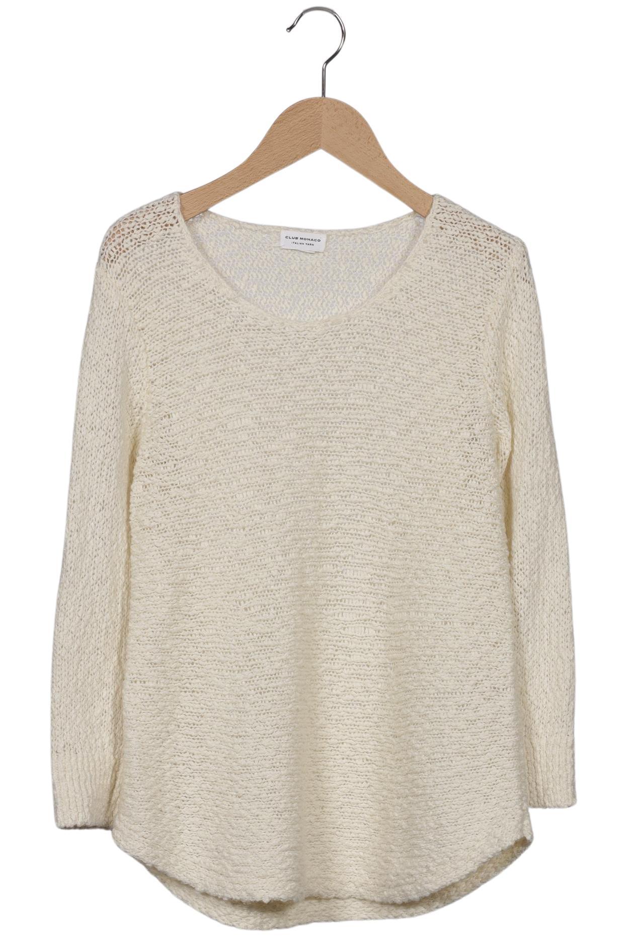 

Club Monaco Damen Pullover, cremeweiß, Gr. 38