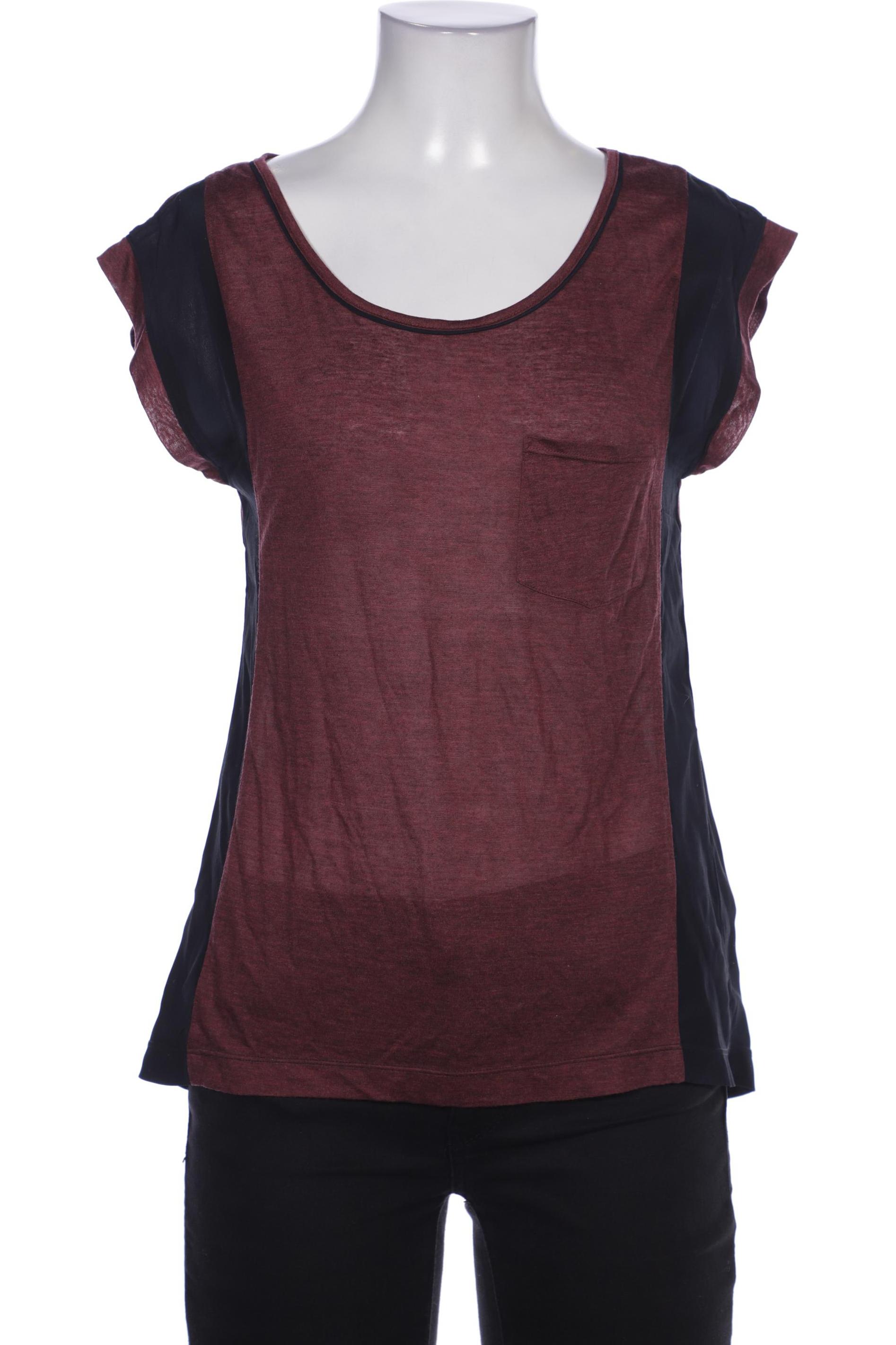 

Club Monaco Damen T-Shirt, bordeaux, Gr. 34