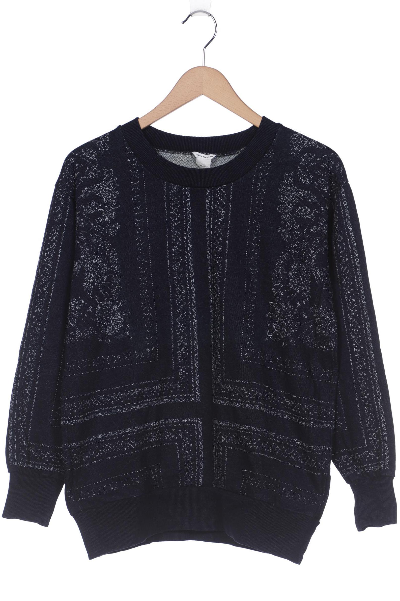 

Club Monaco Damen Sweatshirt, marineblau, Gr. 34