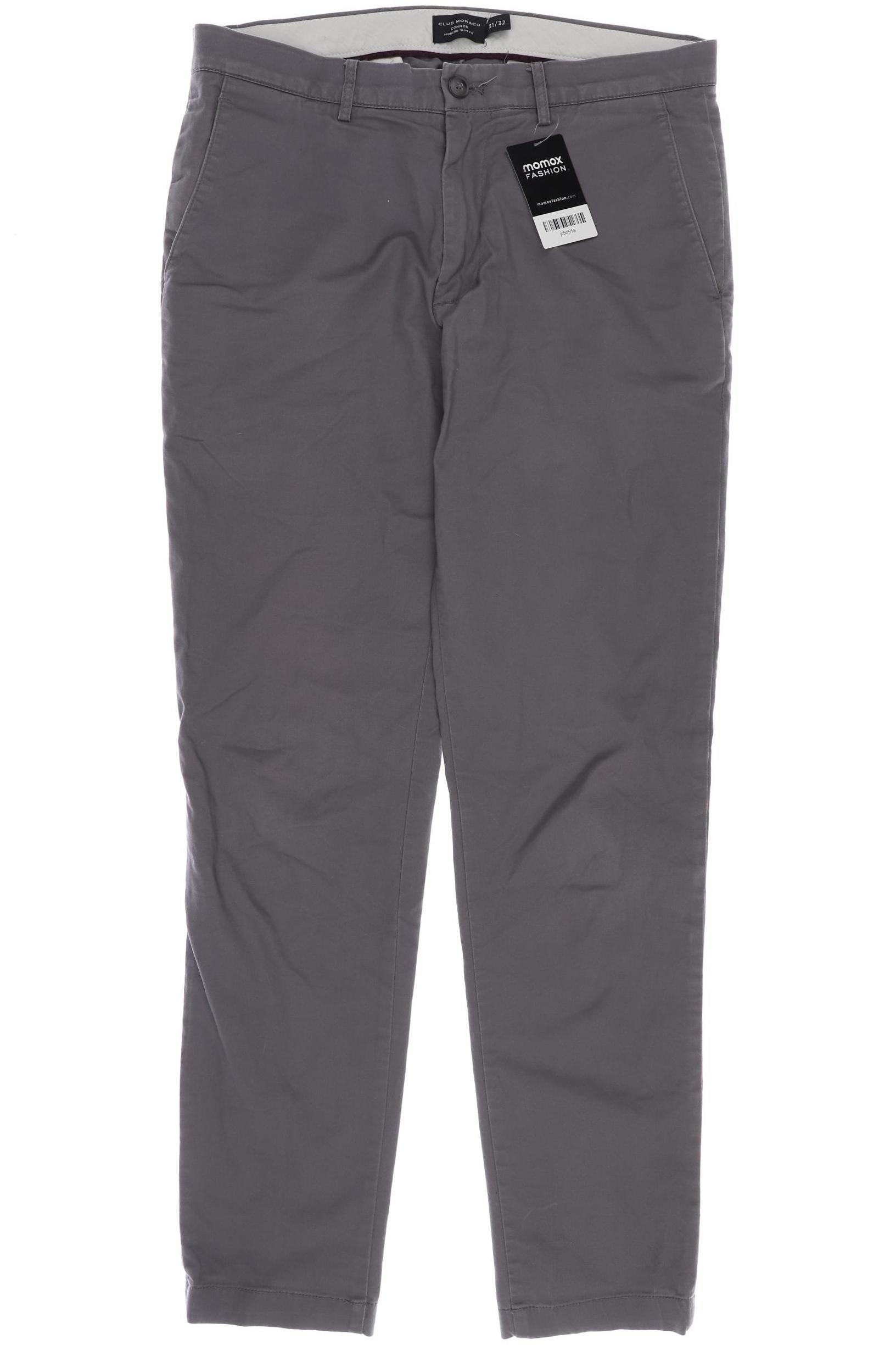 

CLUB MONACO Herren Stoffhose, grau