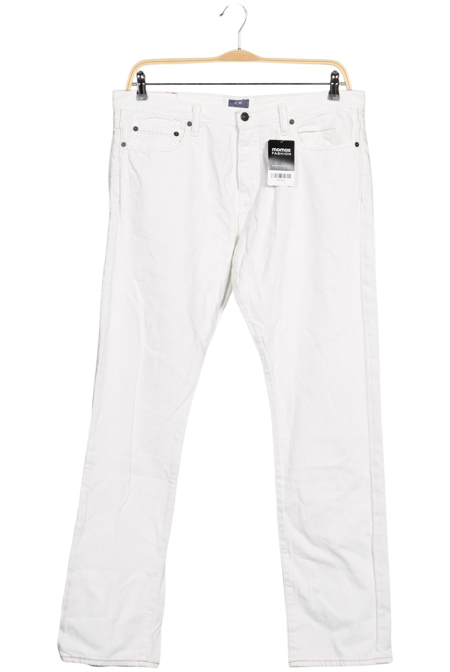 

Club Monaco Herren Jeans, weiß, Gr. 34