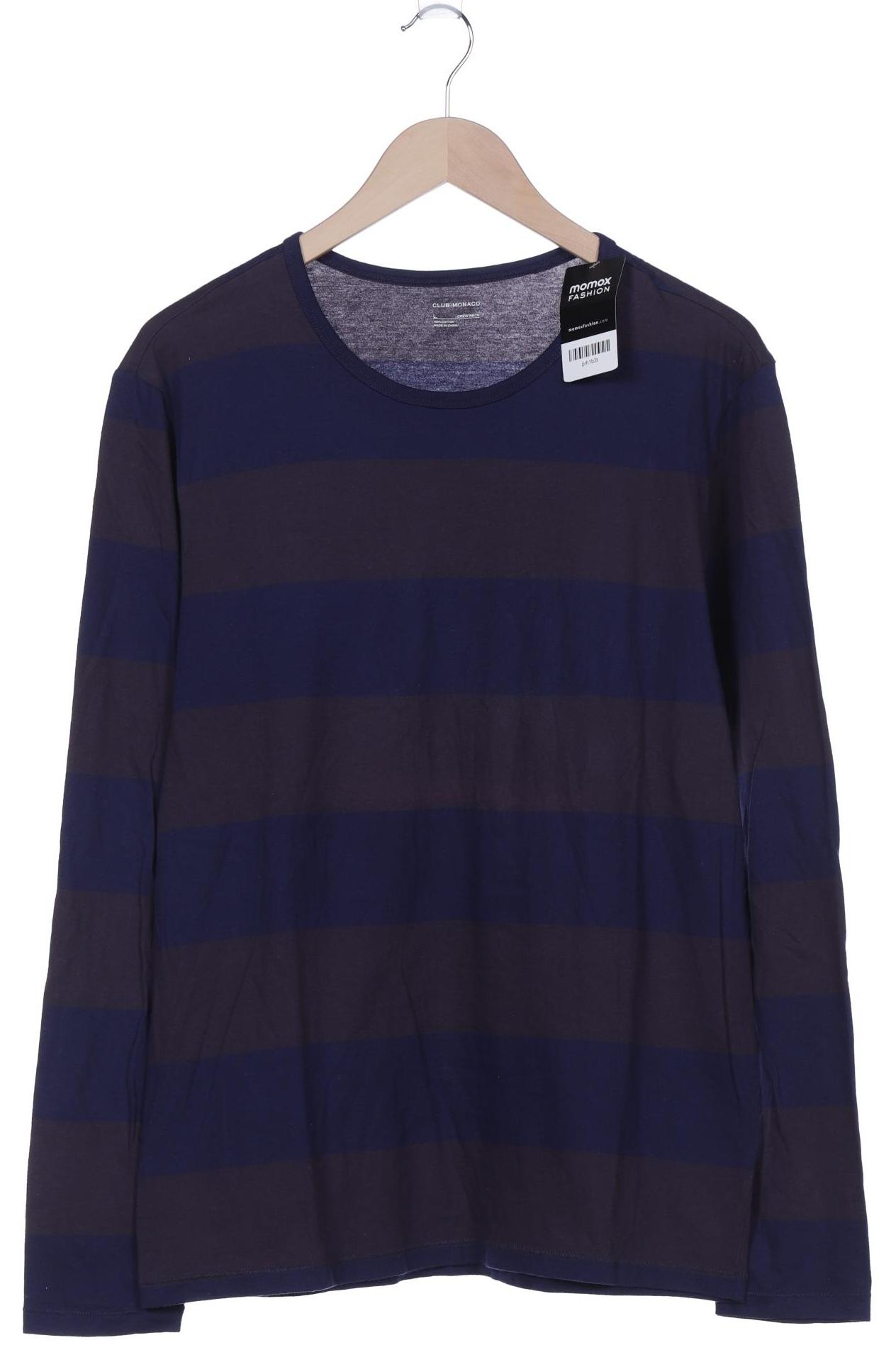

Club Monaco Herren Langarmshirt, marineblau, Gr. 52
