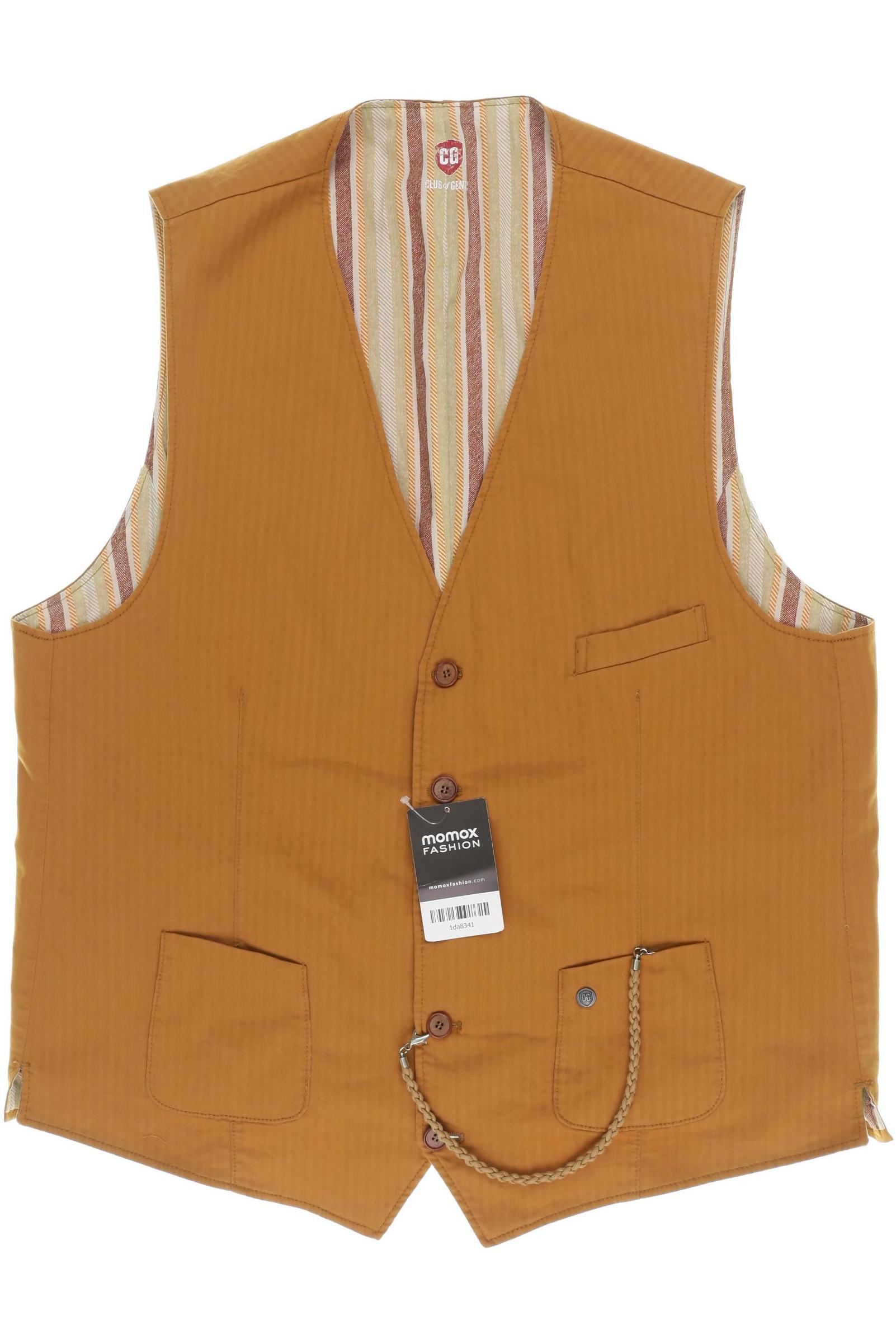 

Club of Gents Herren Weste, orange, Gr. 56