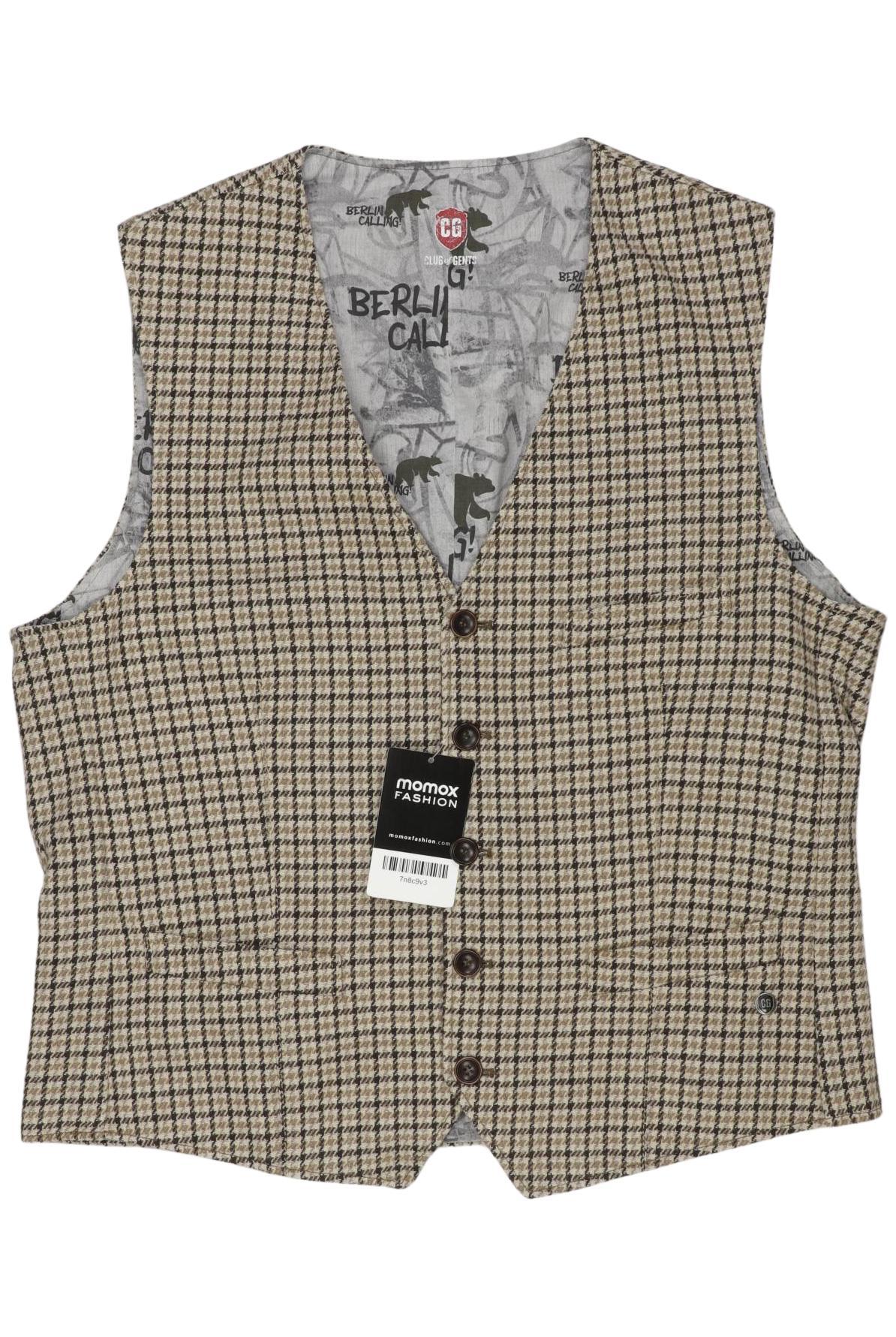 

Club of Gents Herren Weste, beige, Gr. 48