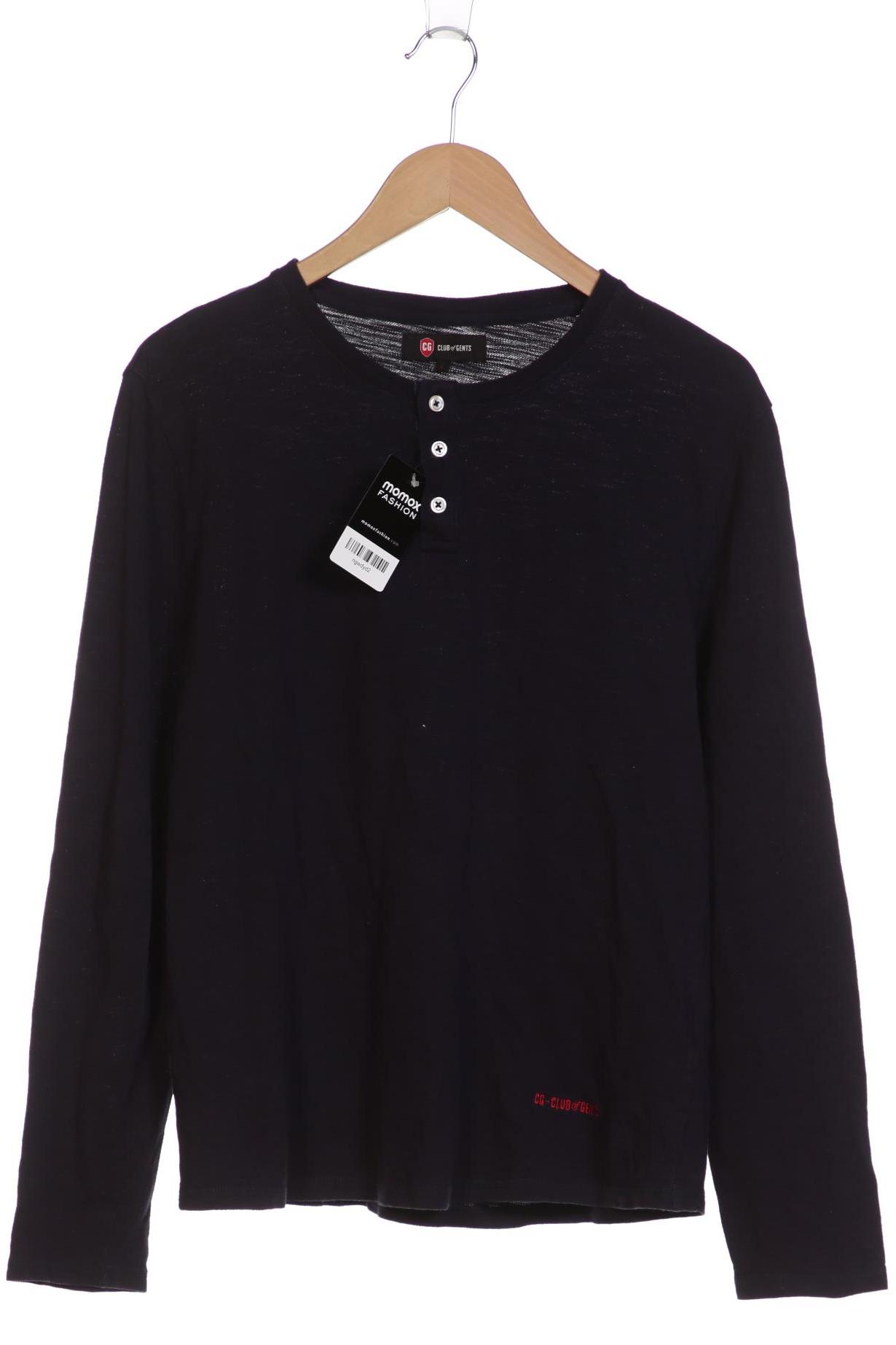 Thumbnail - Club of Gents Herren Langarmshirt, marineblau, Gr. 52