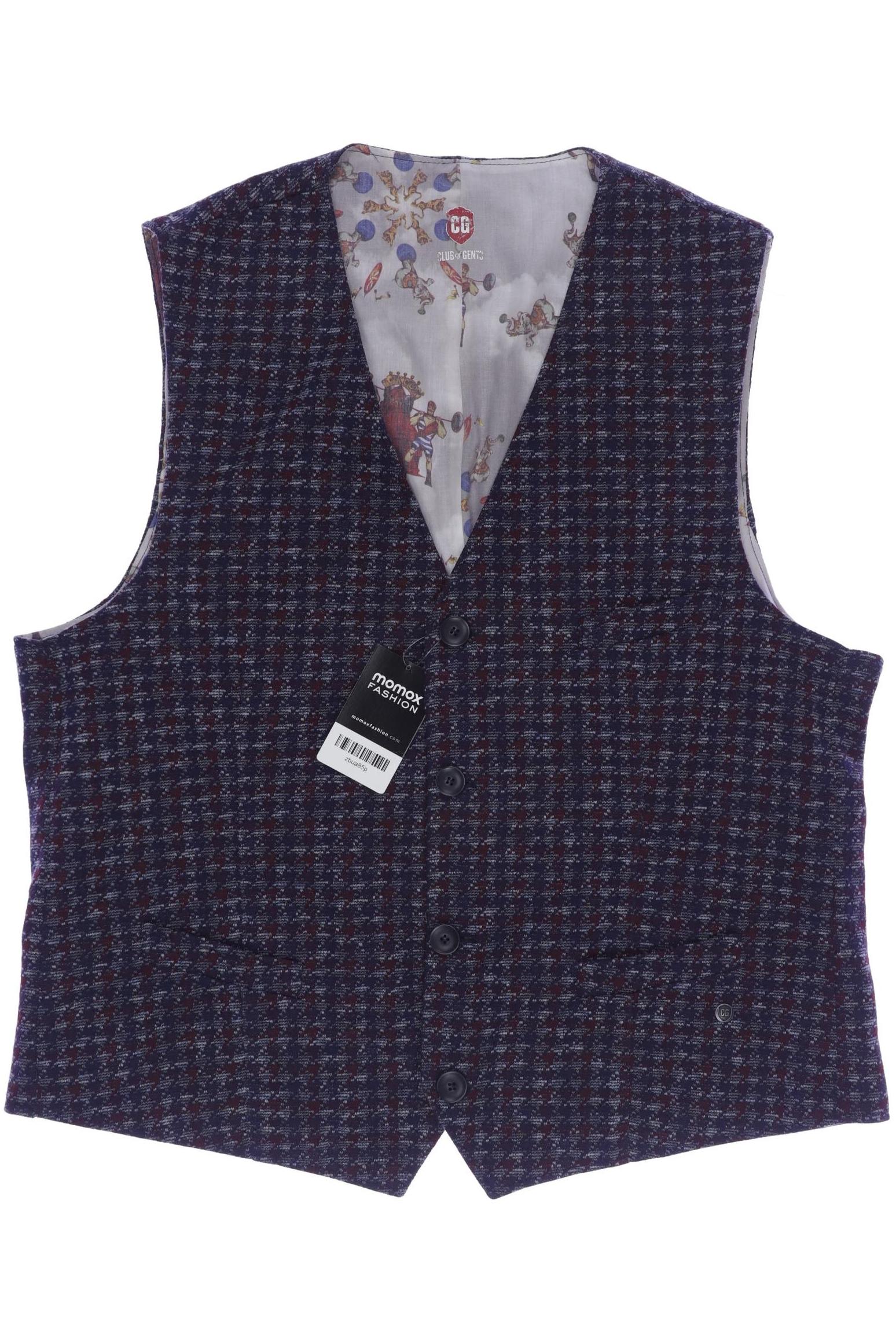 

Club of Gents Herren Weste, marineblau, Gr. 56