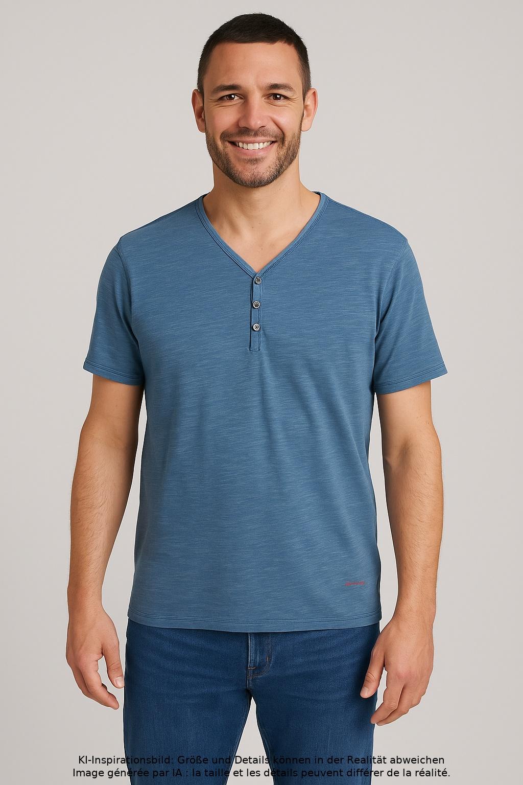 Thumbnail - Club of Gents Herren T-Shirt, blau, Gr. 54