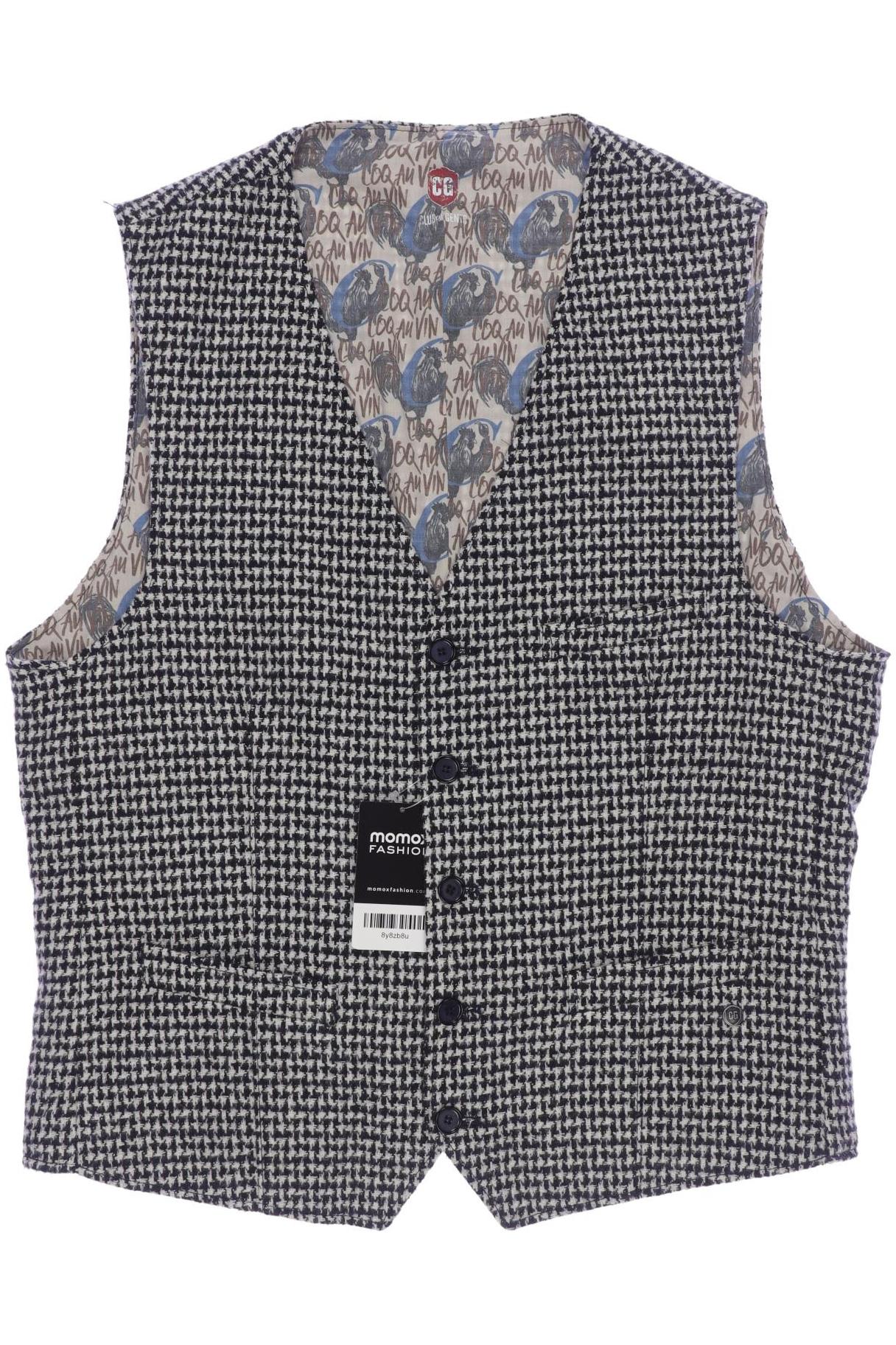 

Club of Gents Herren Weste, schwarz, Gr. 50