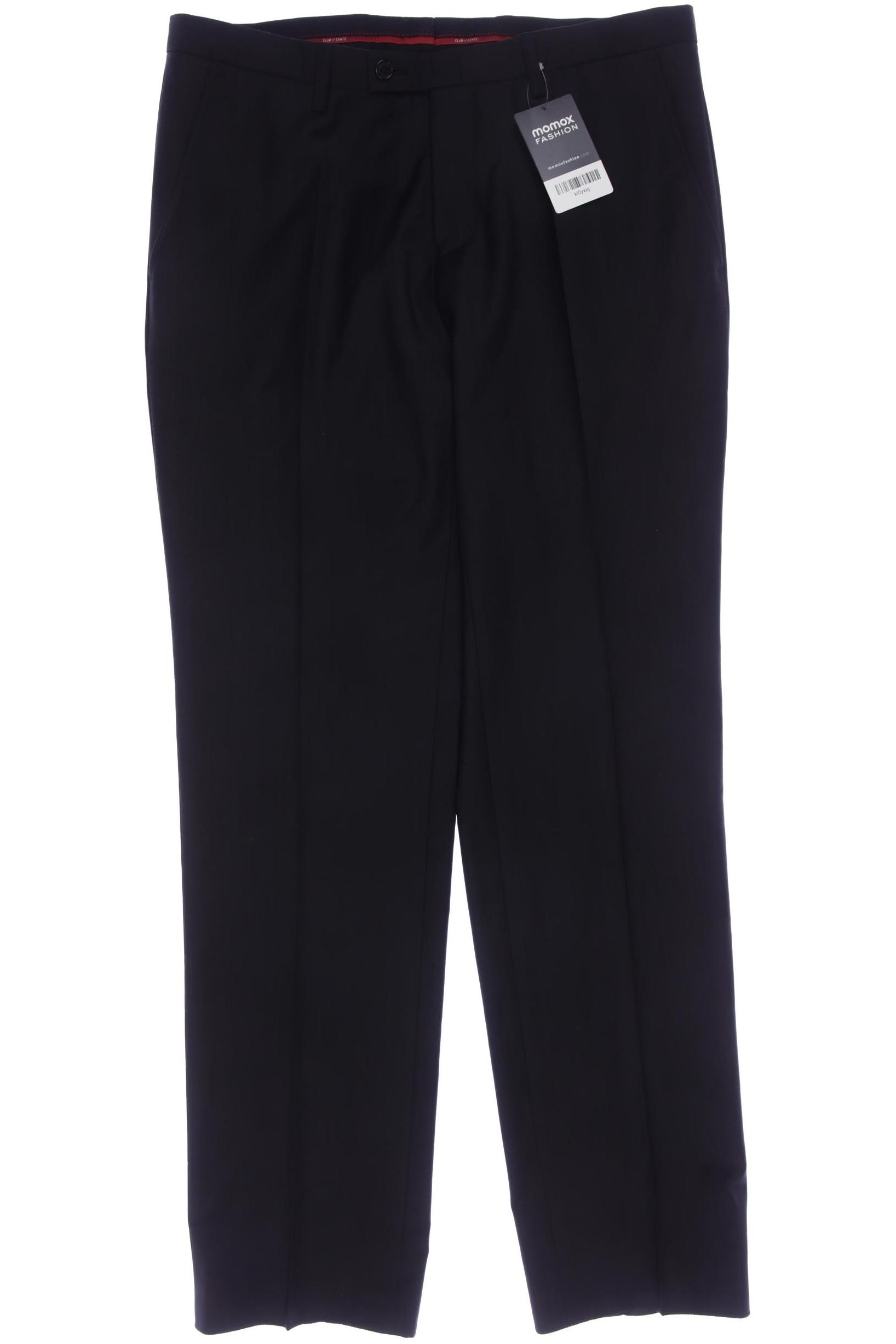 

Club of Gents Herren Stoffhose, schwarz, Gr. 48