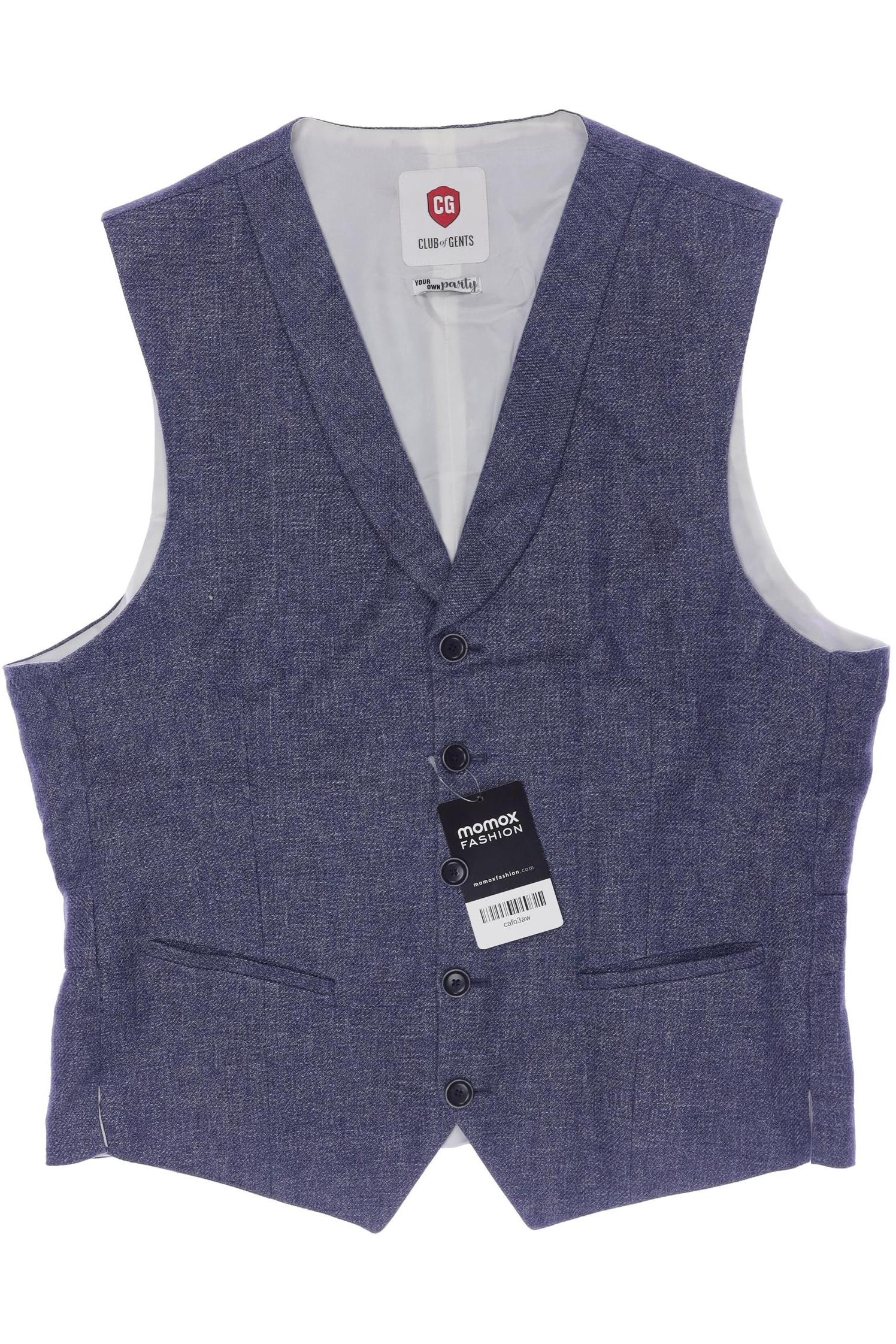 

Club of Gents Herren Weste, marineblau, Gr. 48