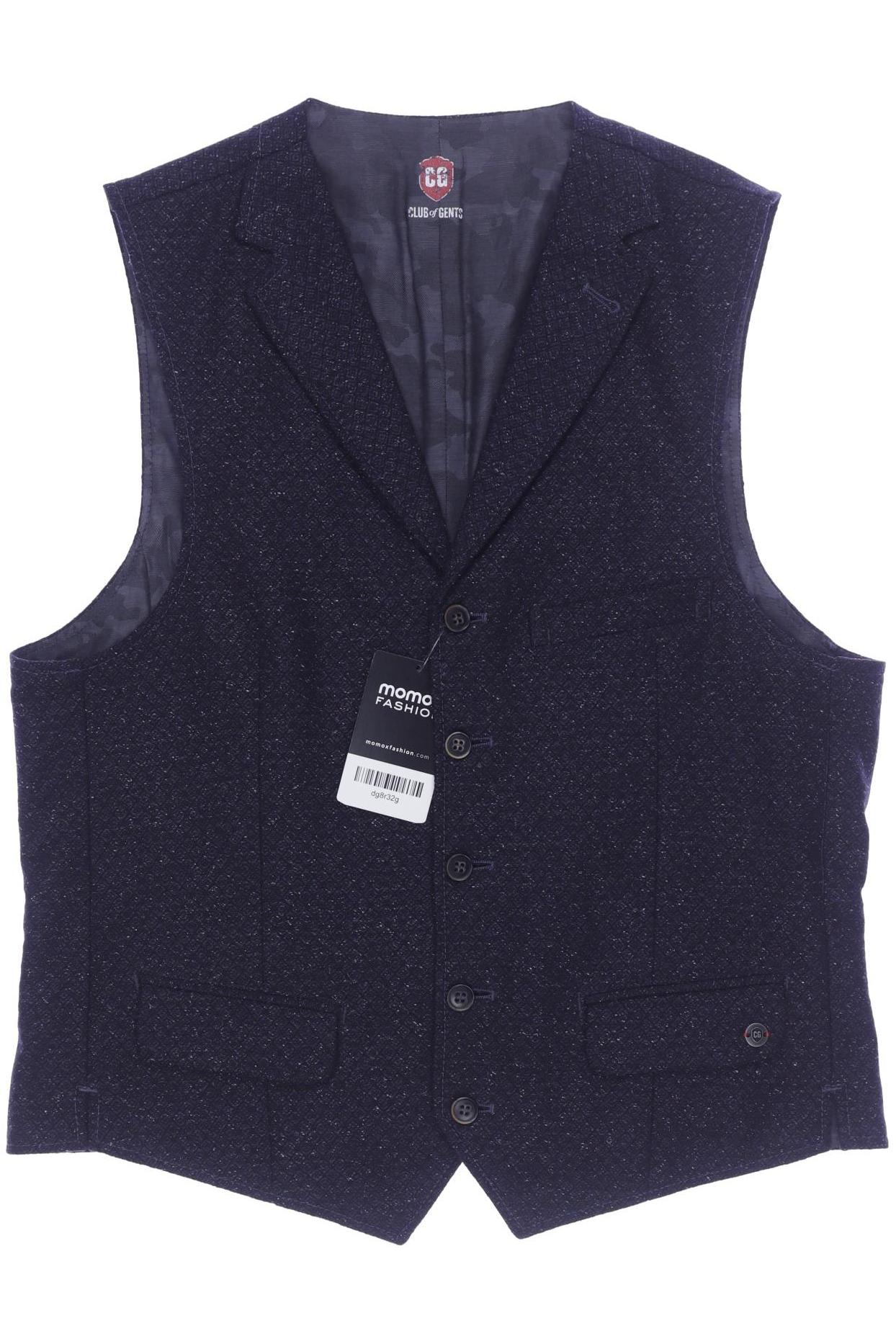 

Club of Gents Herren Weste, marineblau, Gr. 48