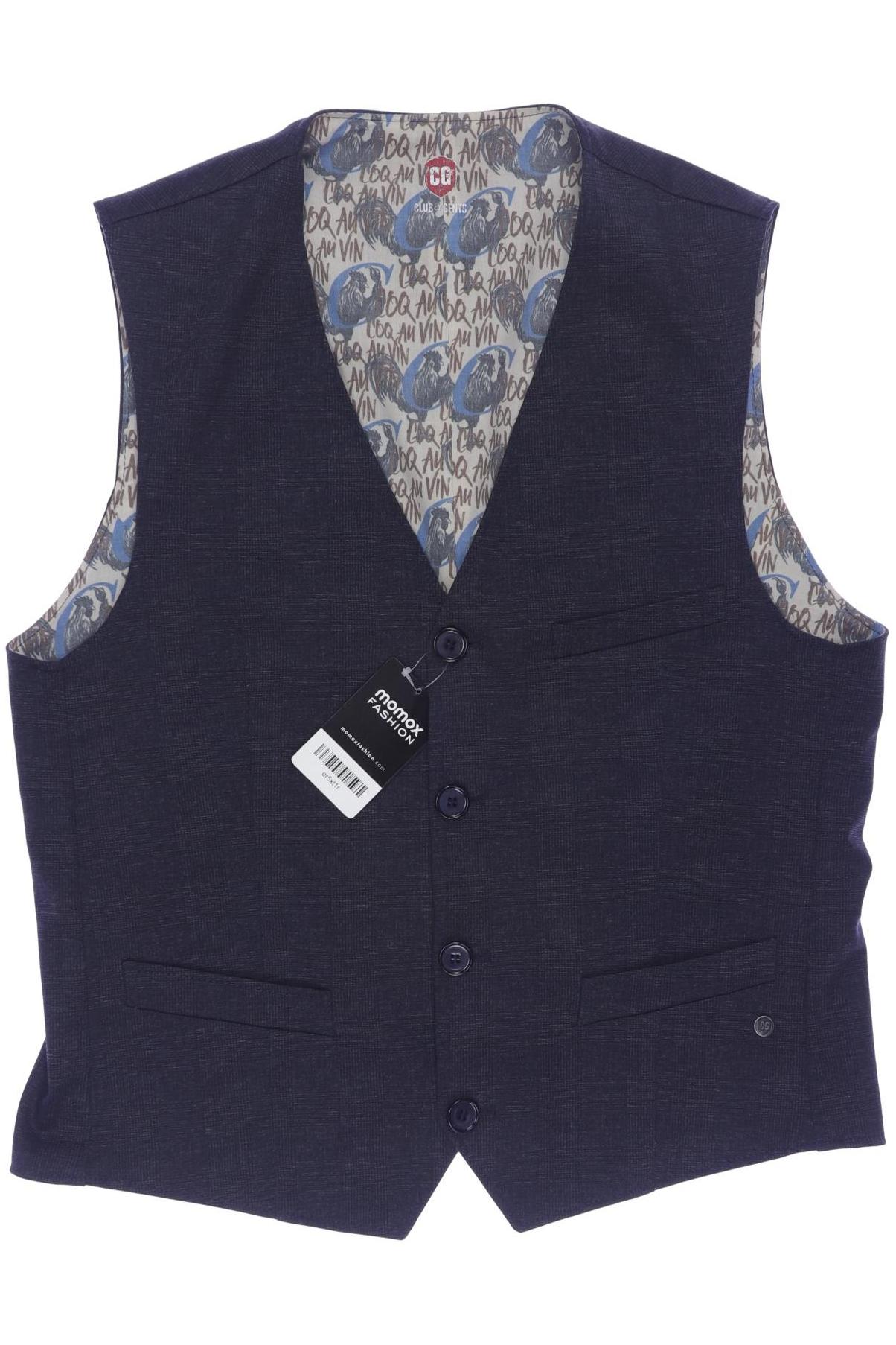 

Club of Gents Herren Weste, marineblau, Gr. 50