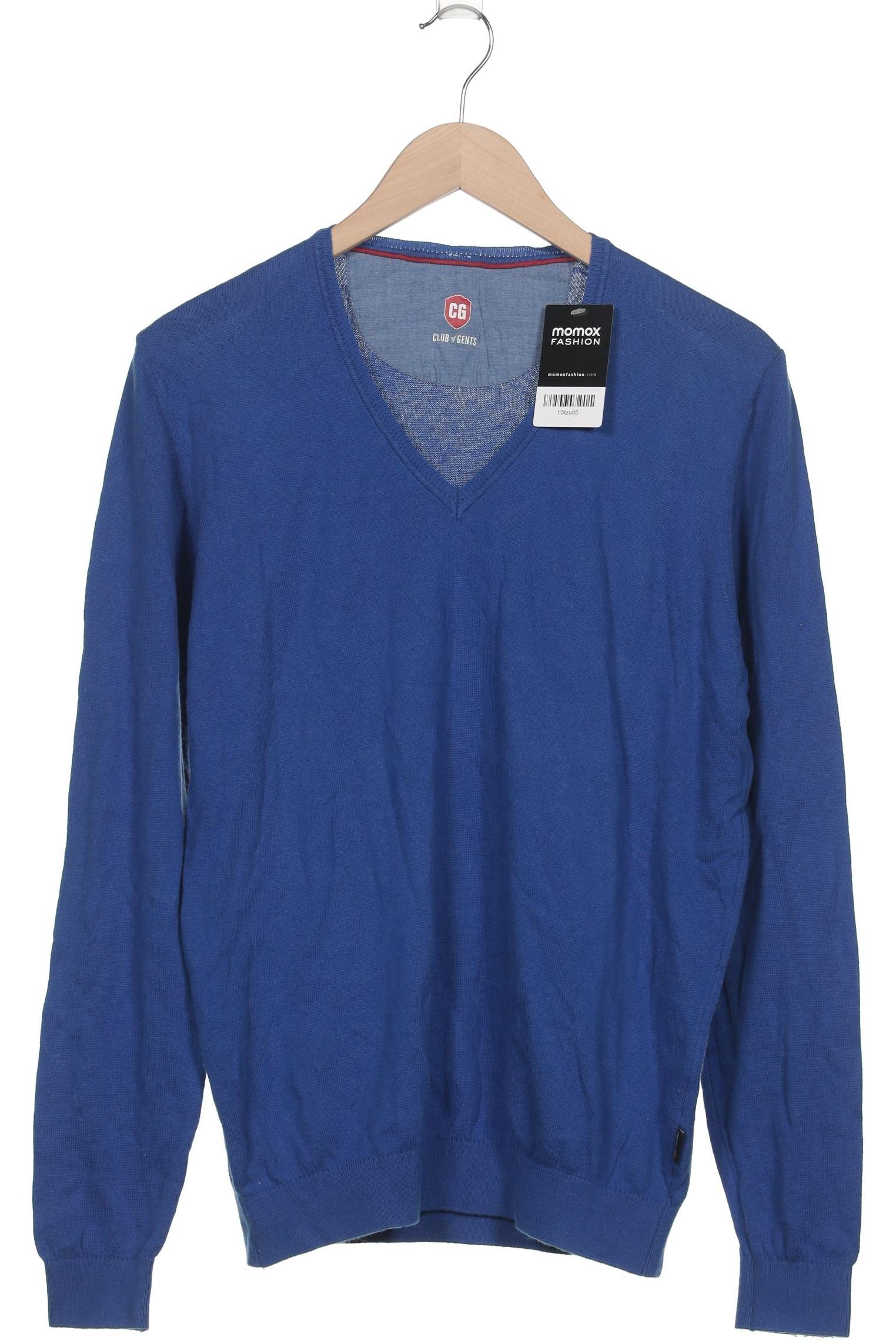 

Club of Gents Herren Pullover, blau, Gr. 52