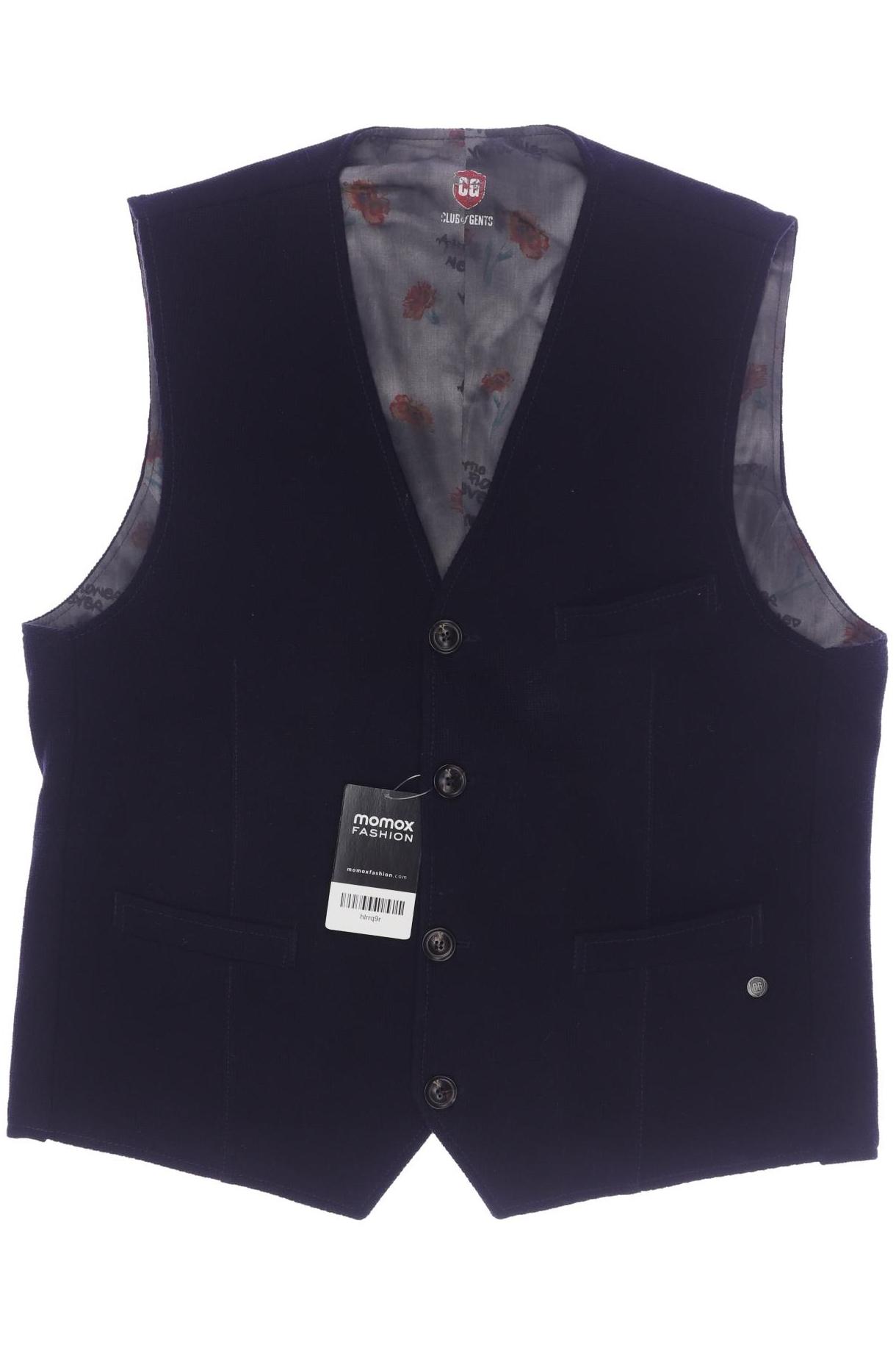 

Club of Gents Herren Weste, marineblau, Gr. 56
