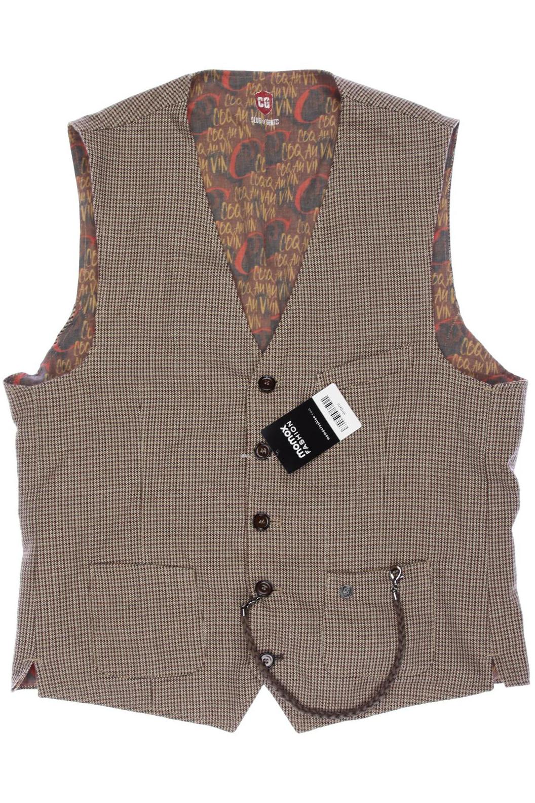 

Club of Gents Herren Weste, braun, Gr. 48