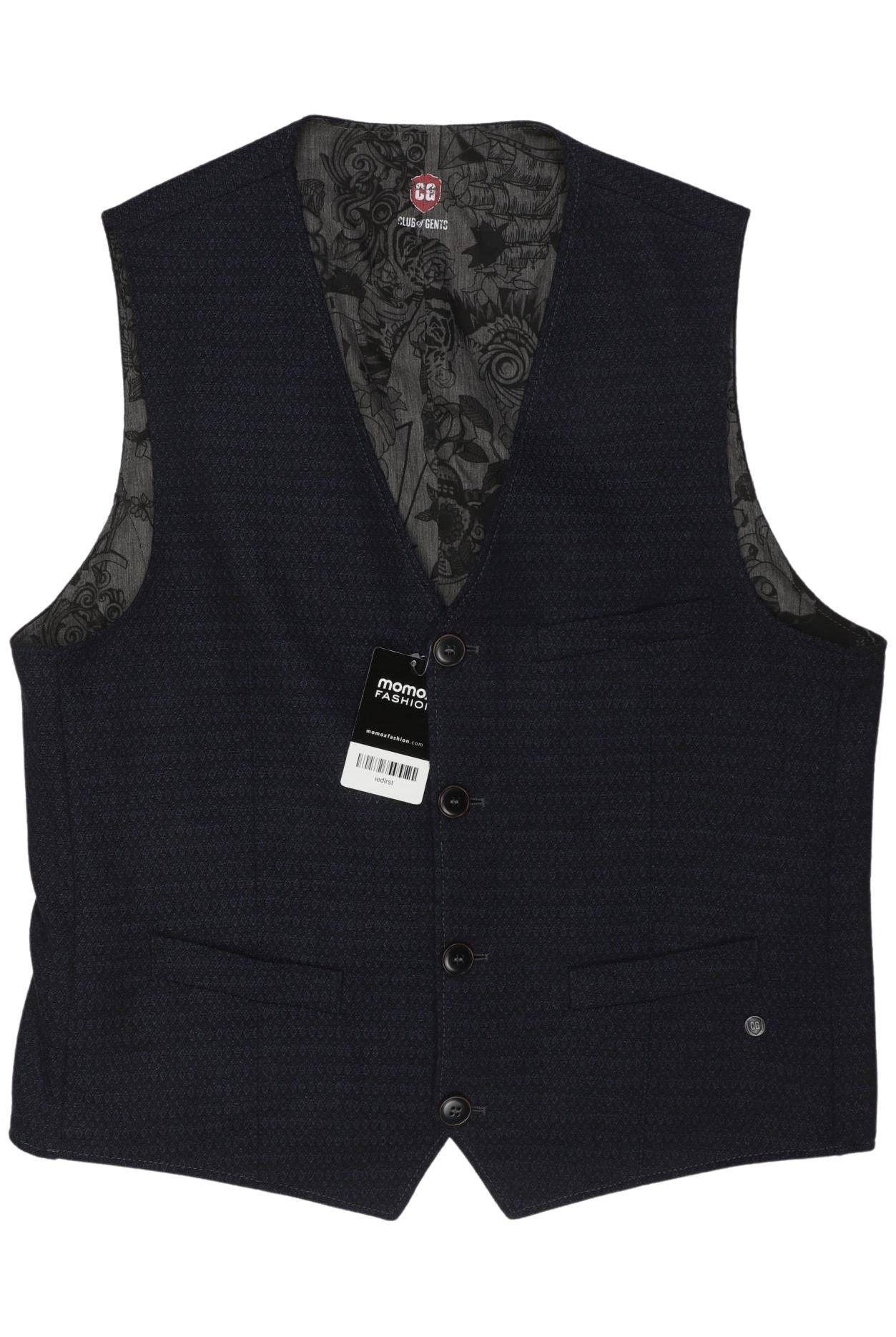 

Club of Gents Herren Weste, marineblau, Gr. 52