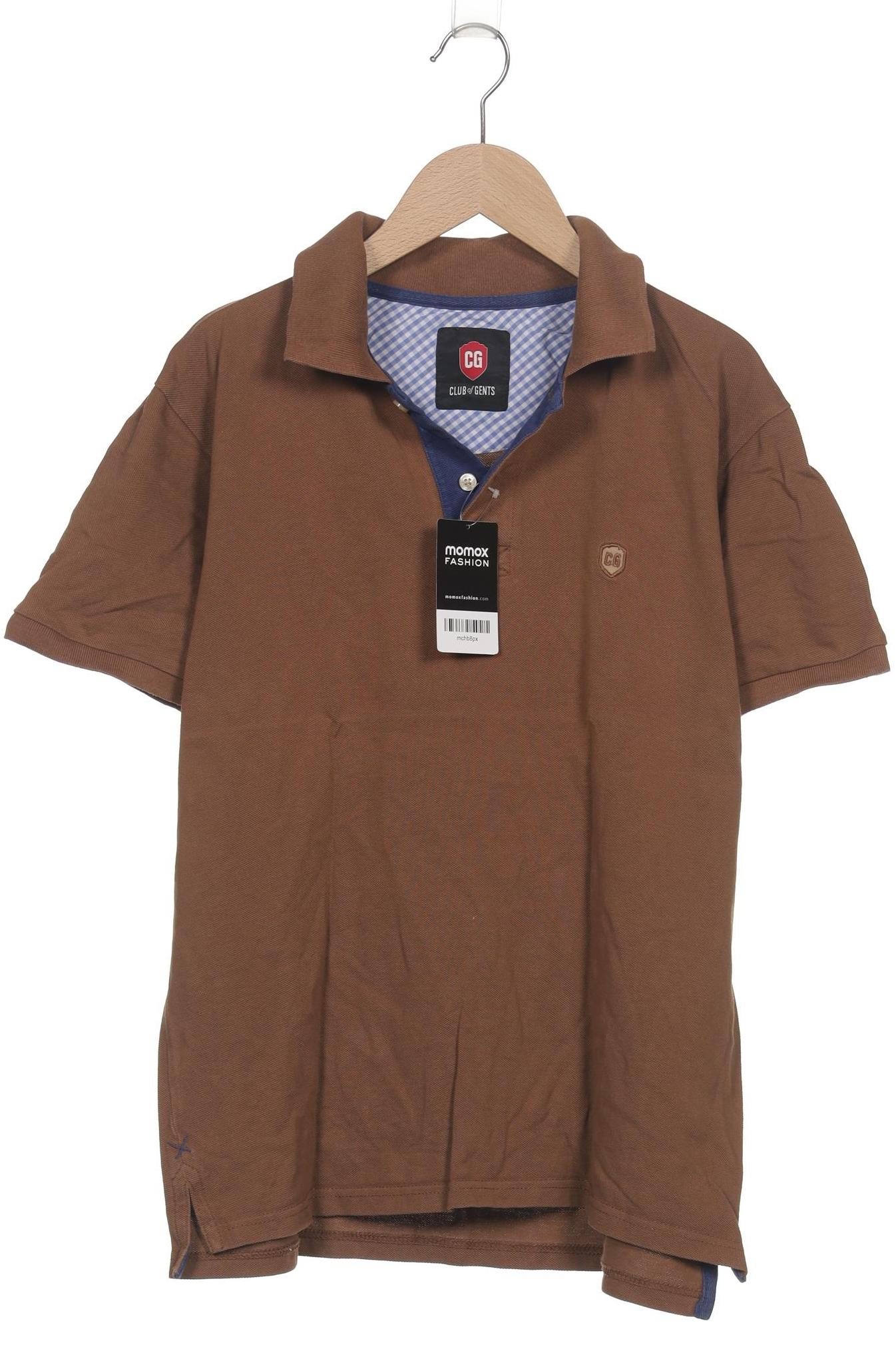 

Club of Gents Herren Poloshirt, braun, Gr. 48