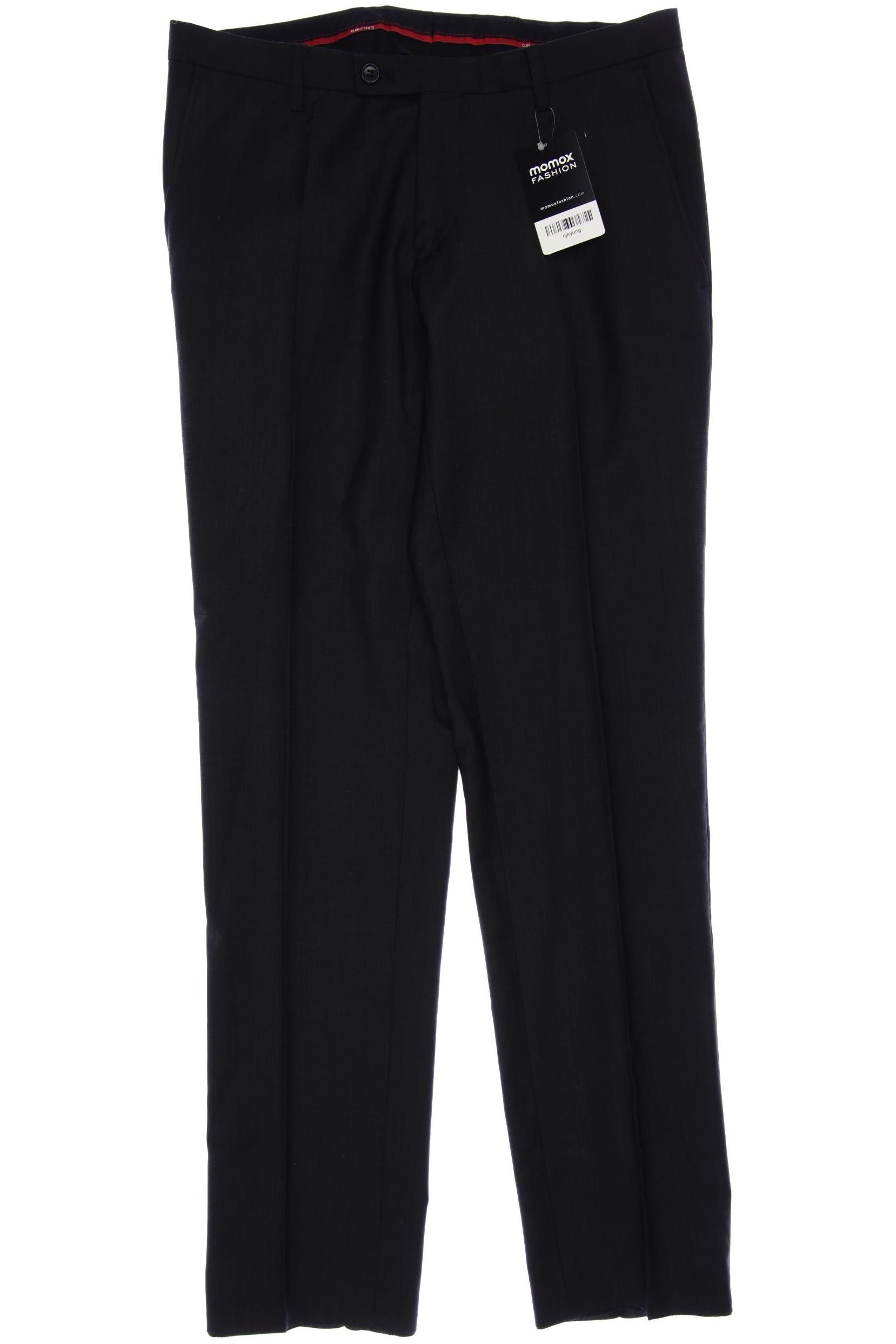 

Club of Gents Herren Stoffhose, schwarz, Gr. 46